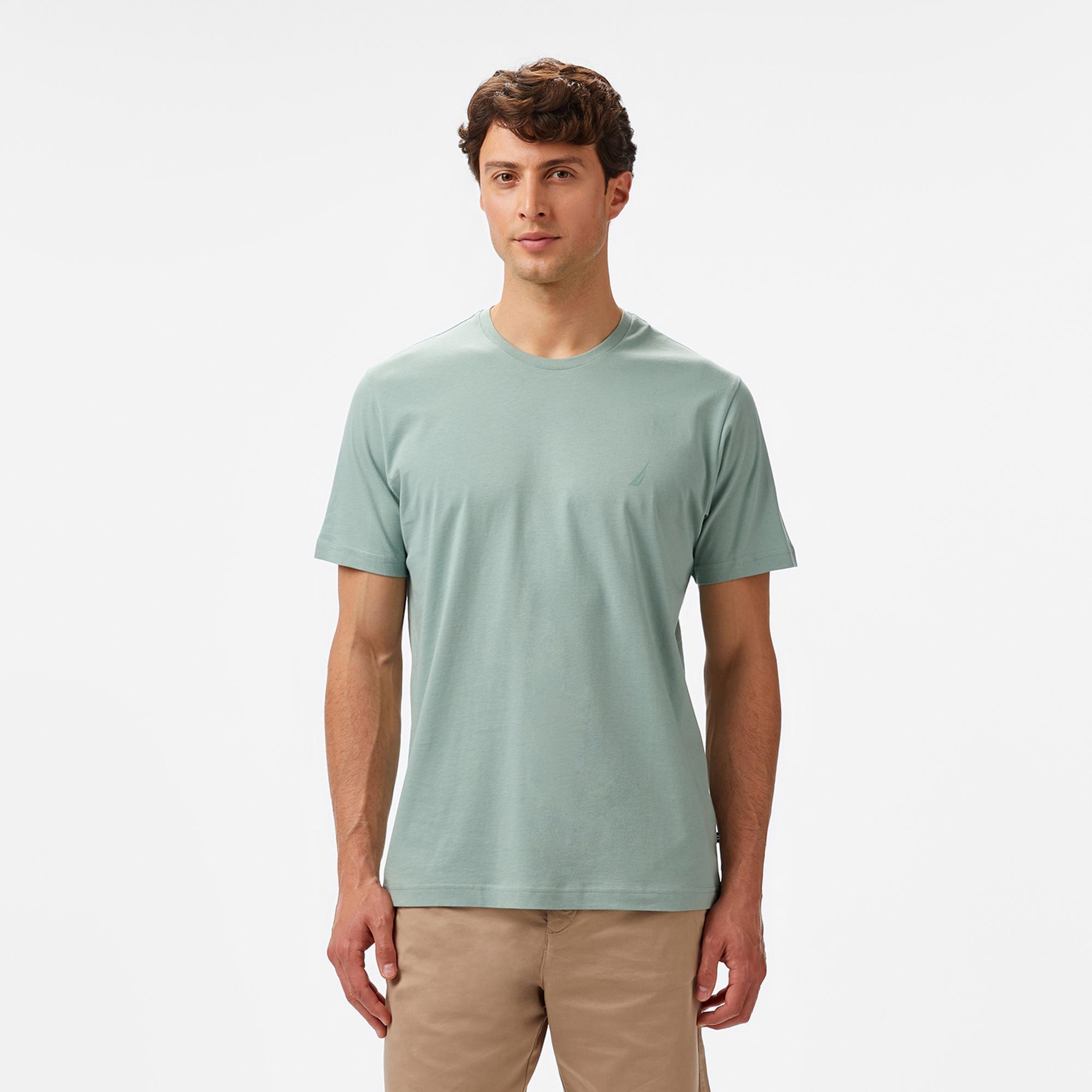 Nautica Erkek Yeşil Regular Fit T-Shirt