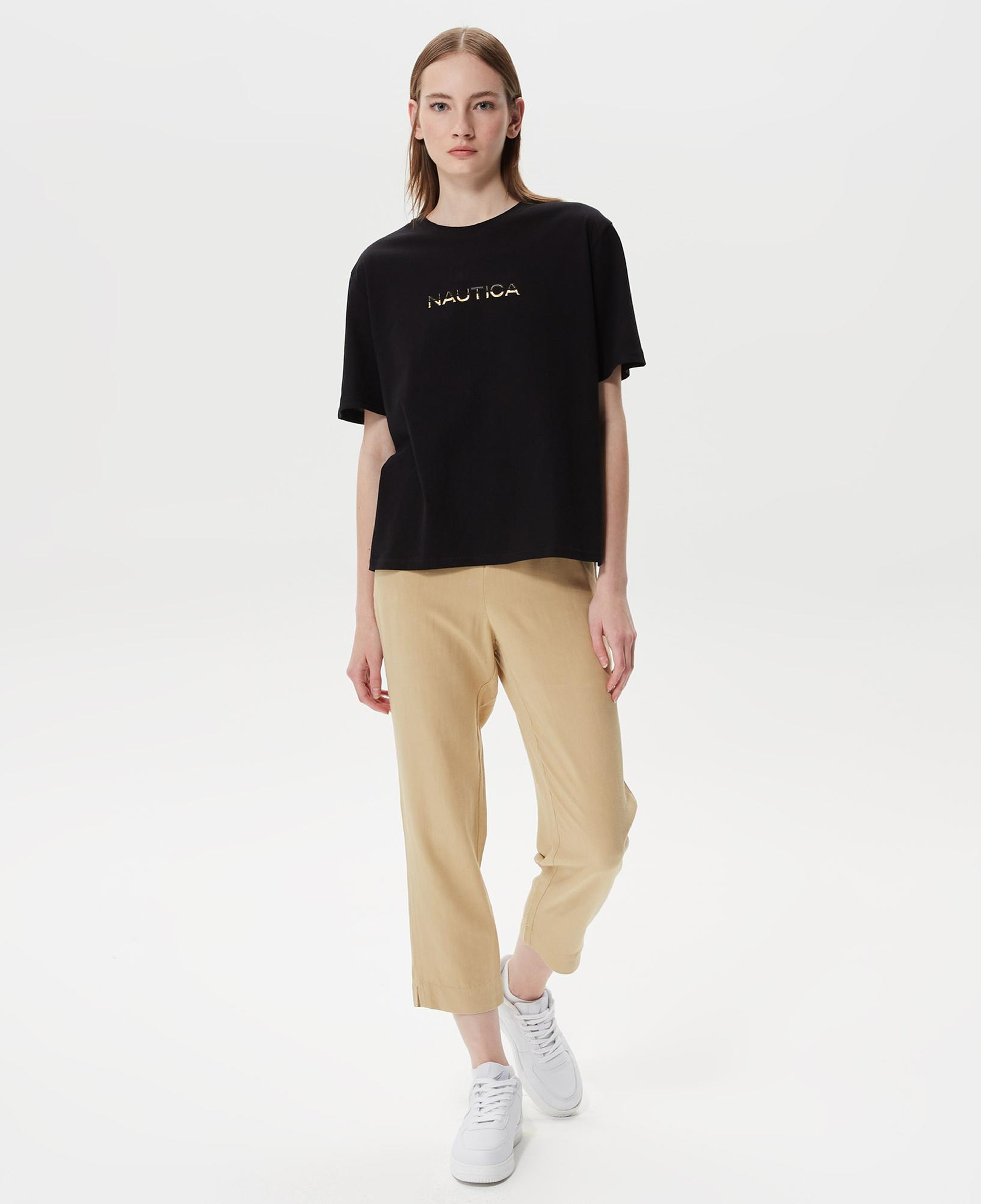 Nautica Kadın Siyah T-Shirt