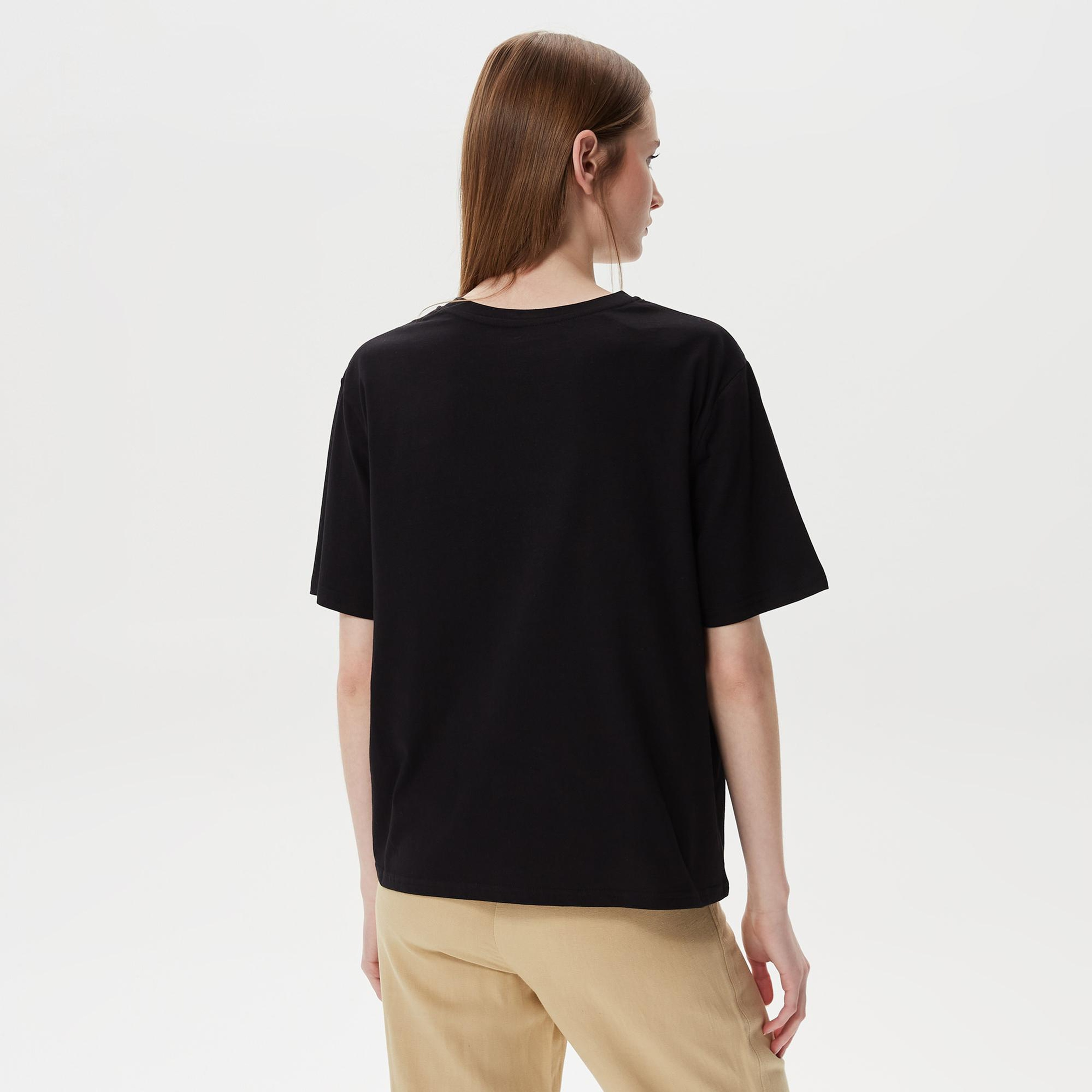 Nautica Kadın Siyah T-Shirt