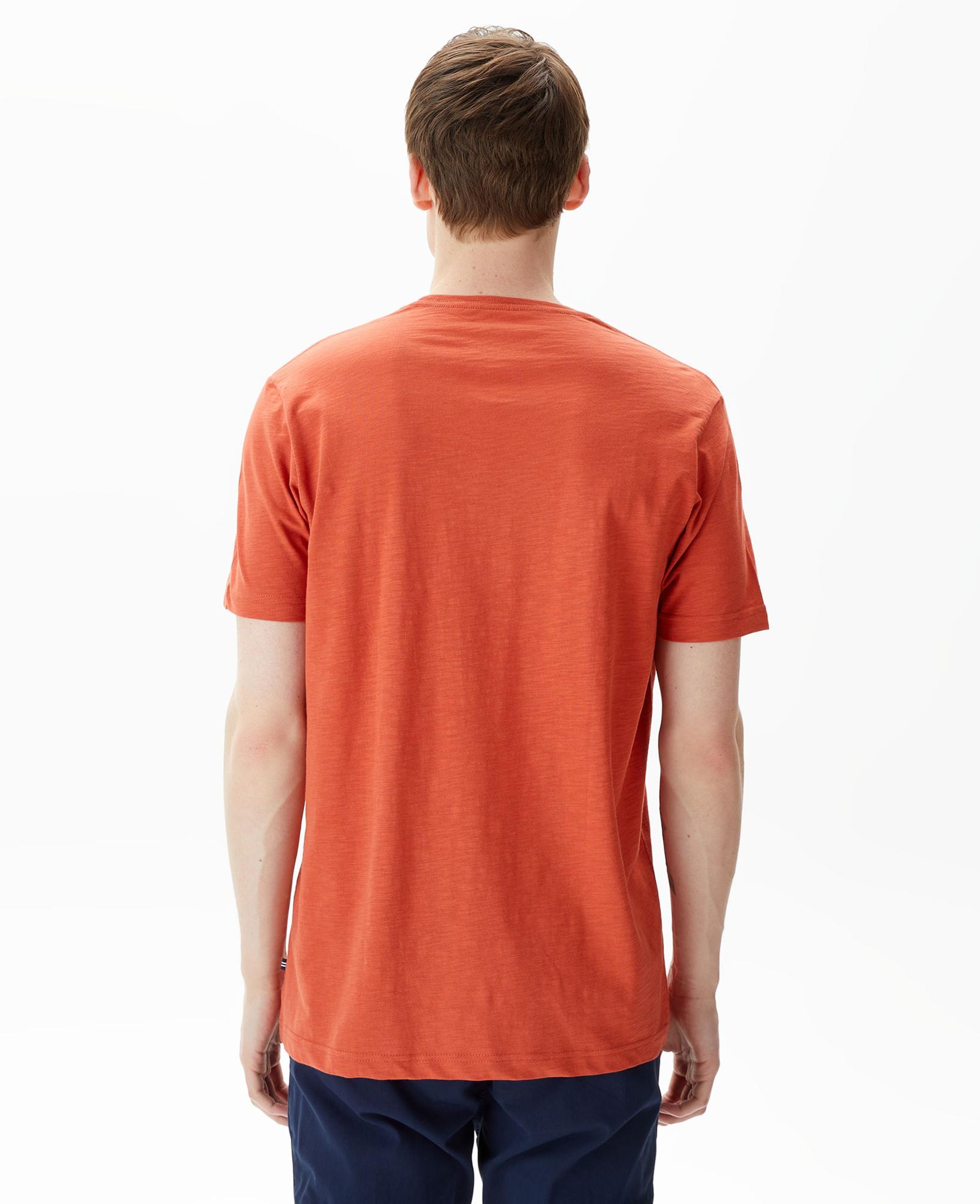 Nautica Erkek Kırmızı Standart Fit T-Shirt