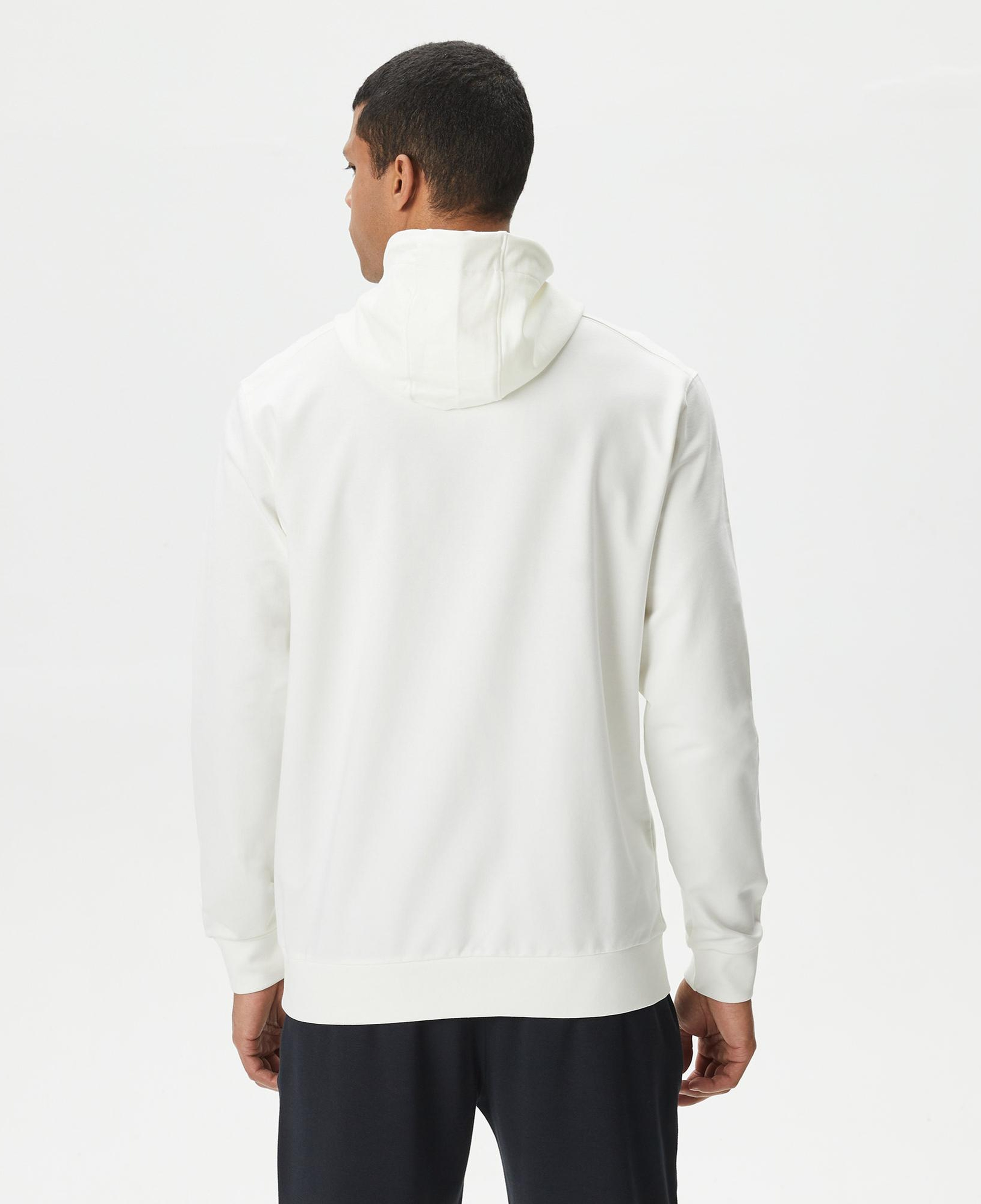 Nautica Erkek Beyaz Standart Fit Sweatshirt