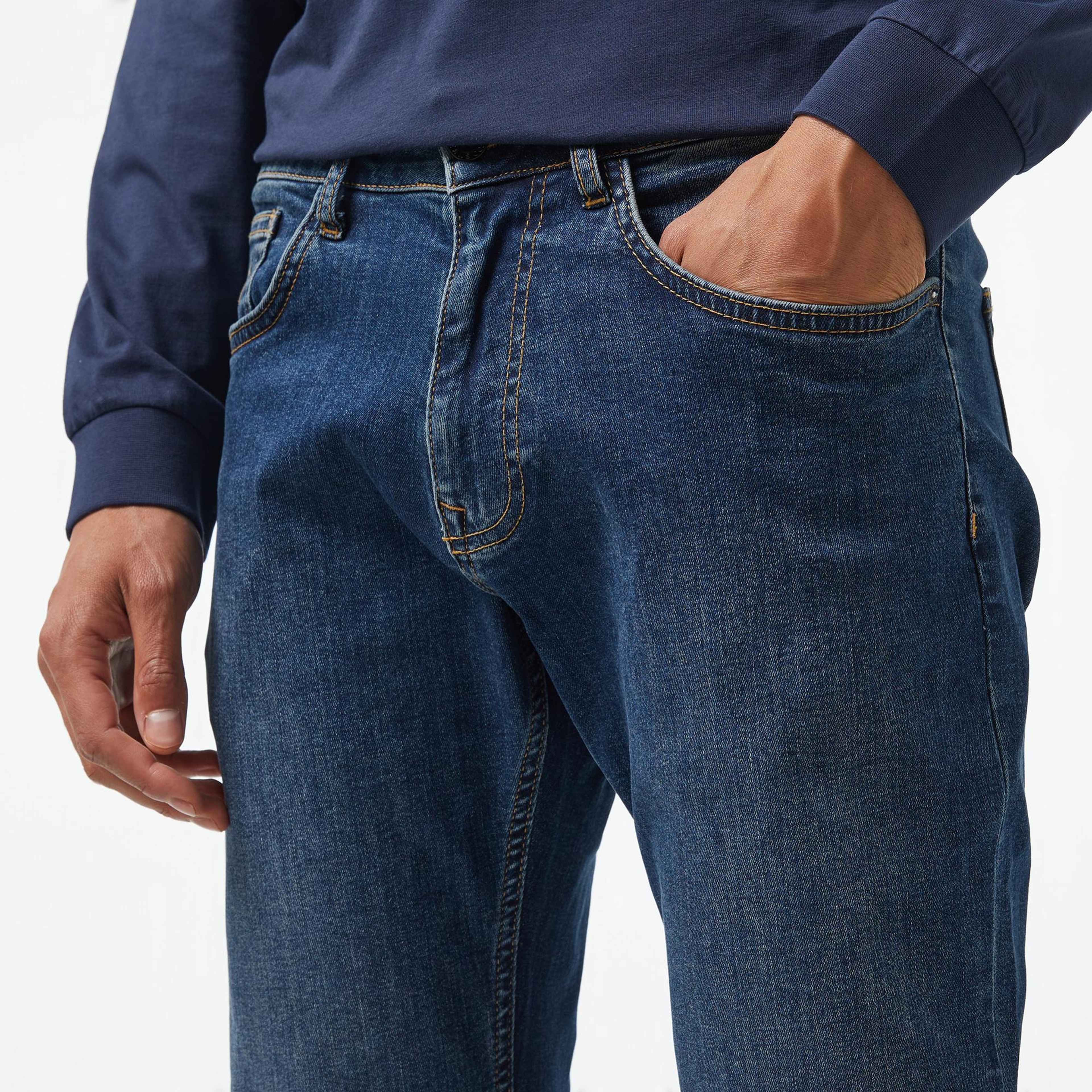 Nautica Erkek Mavi Jean Pantolon