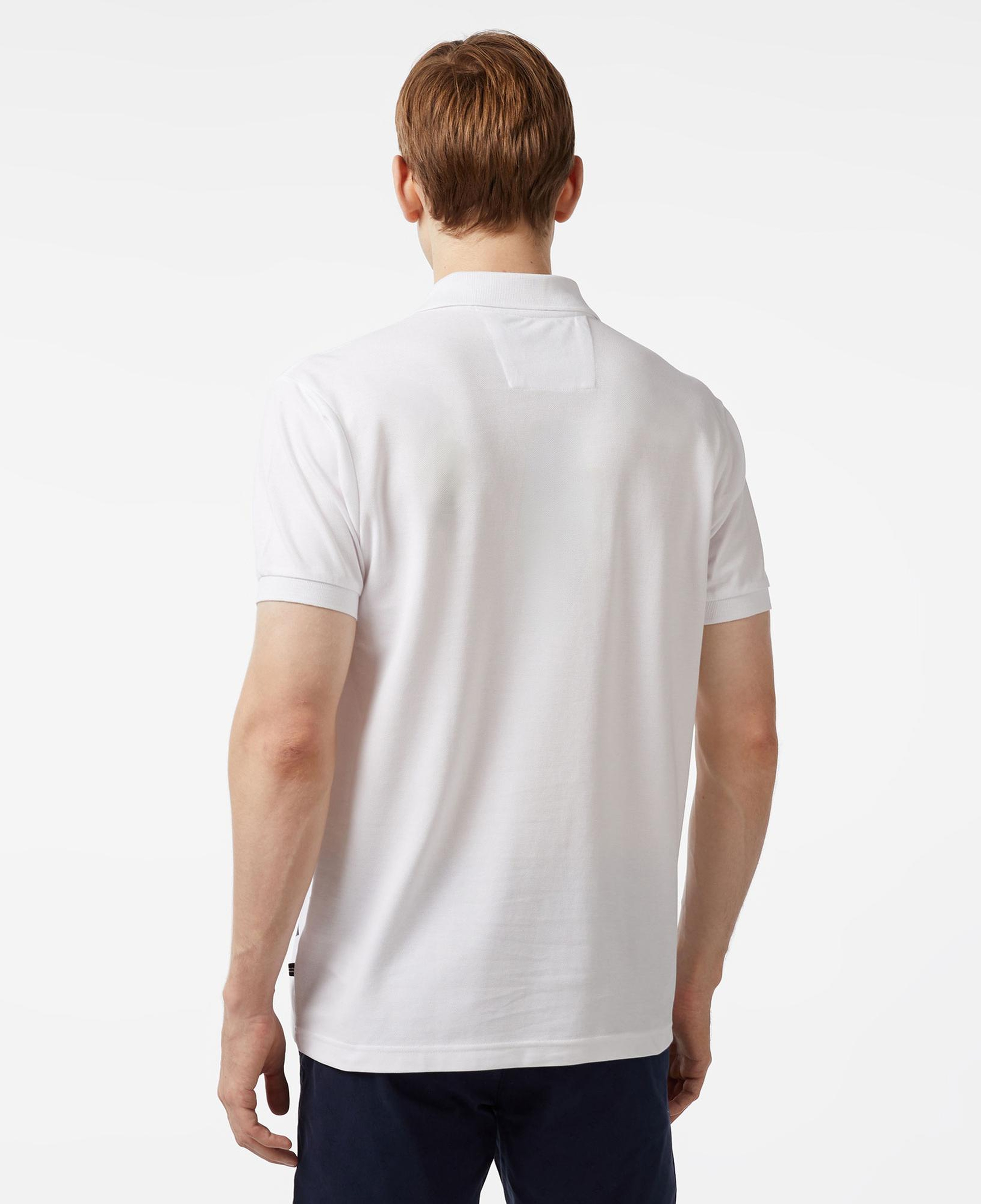 Nautica Erkek Beyaz Classic Fit Kısa Kollu Polo Yaka T-Shirt