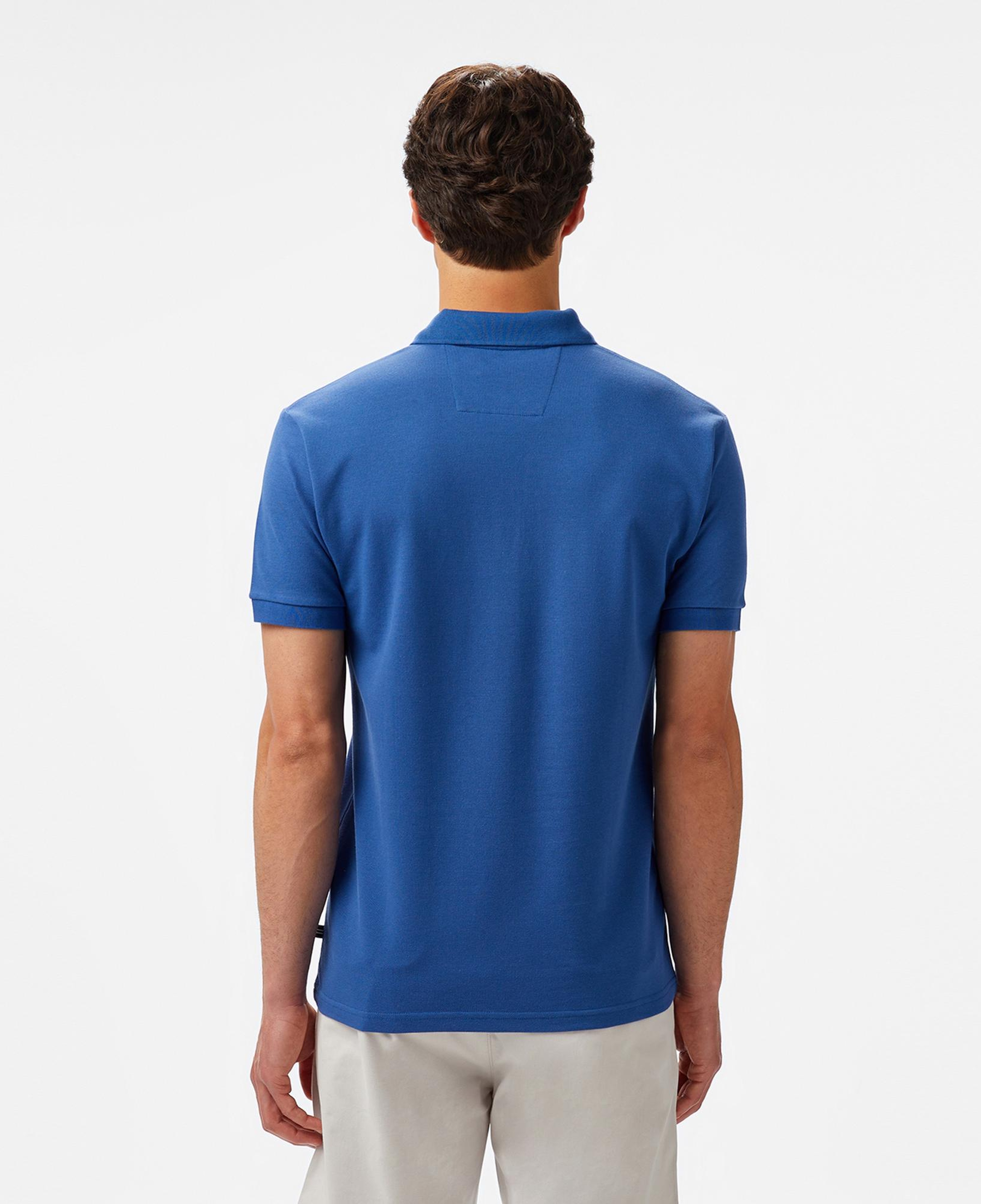 Nautica Erkek Mavi Classic Fit Polo Yaka T-Shirt