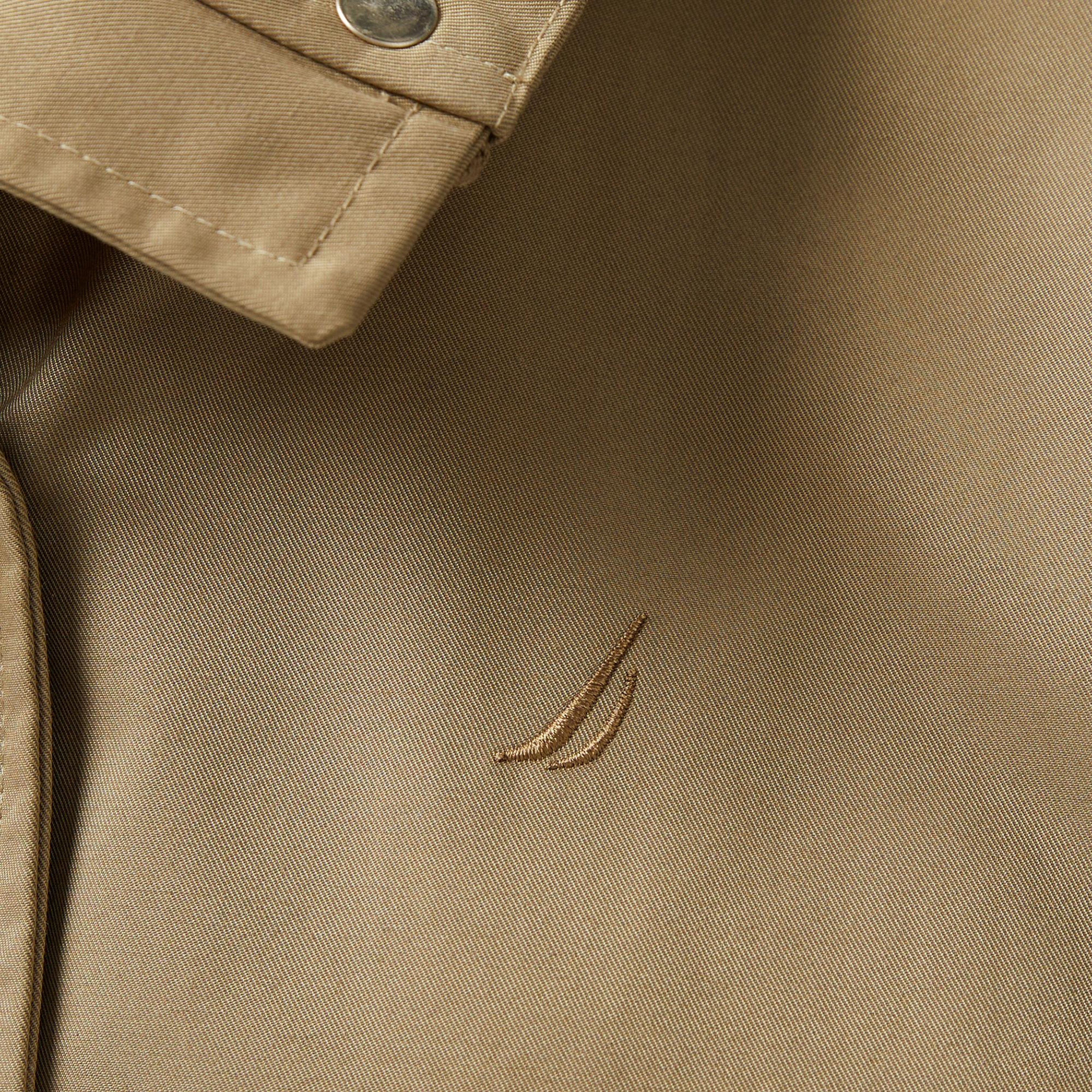 Nautica Kadın Kahverengi Regular Fit Dik Yaka Mont