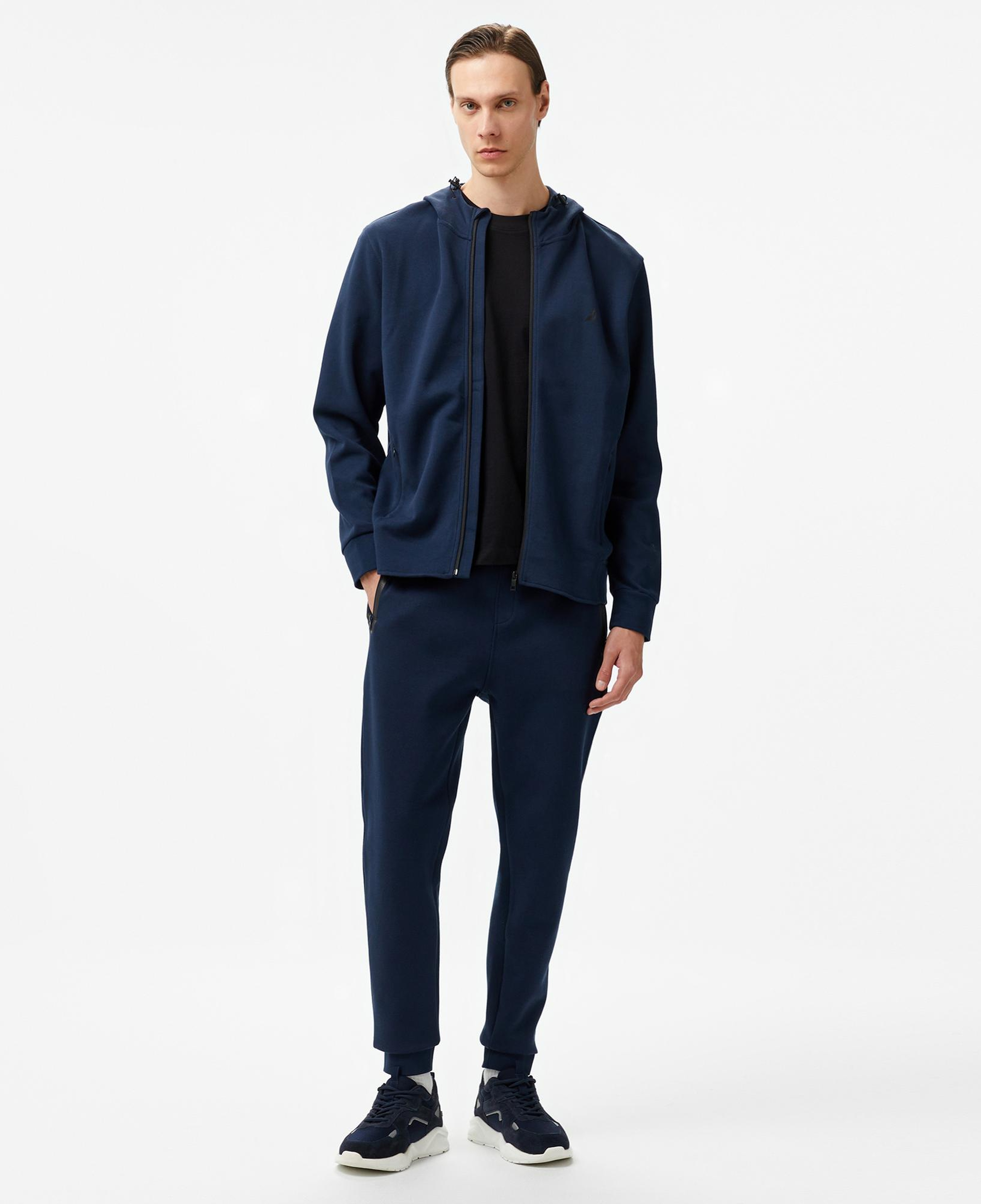 Nautica Erkek Lacivert Regular Fit Sweatshirt