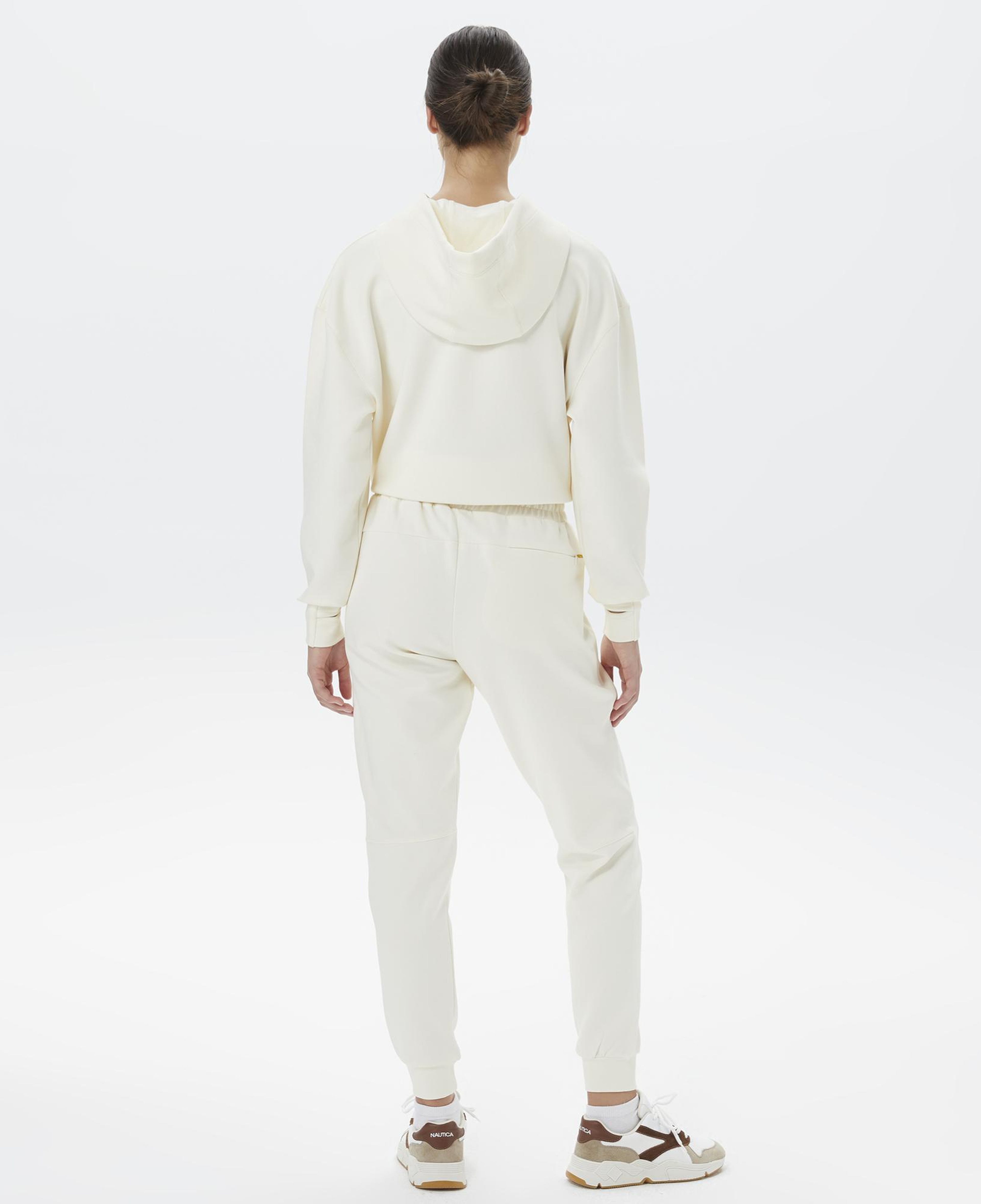 Nautica Kadın Kırık Beyaz Relaxed Fit Eşofman Altı