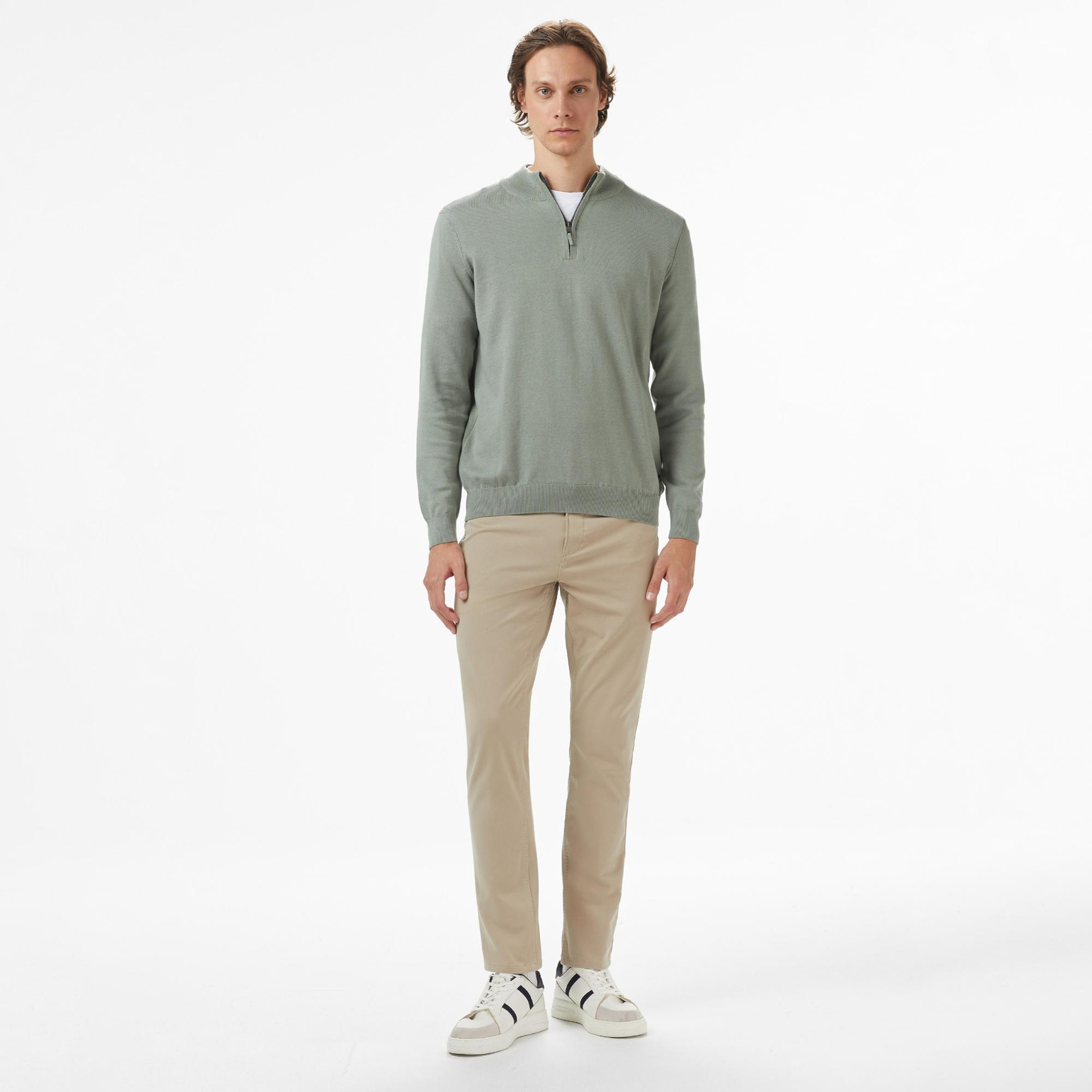 Nautica Erkek Bej Jogger Fit Pantolon