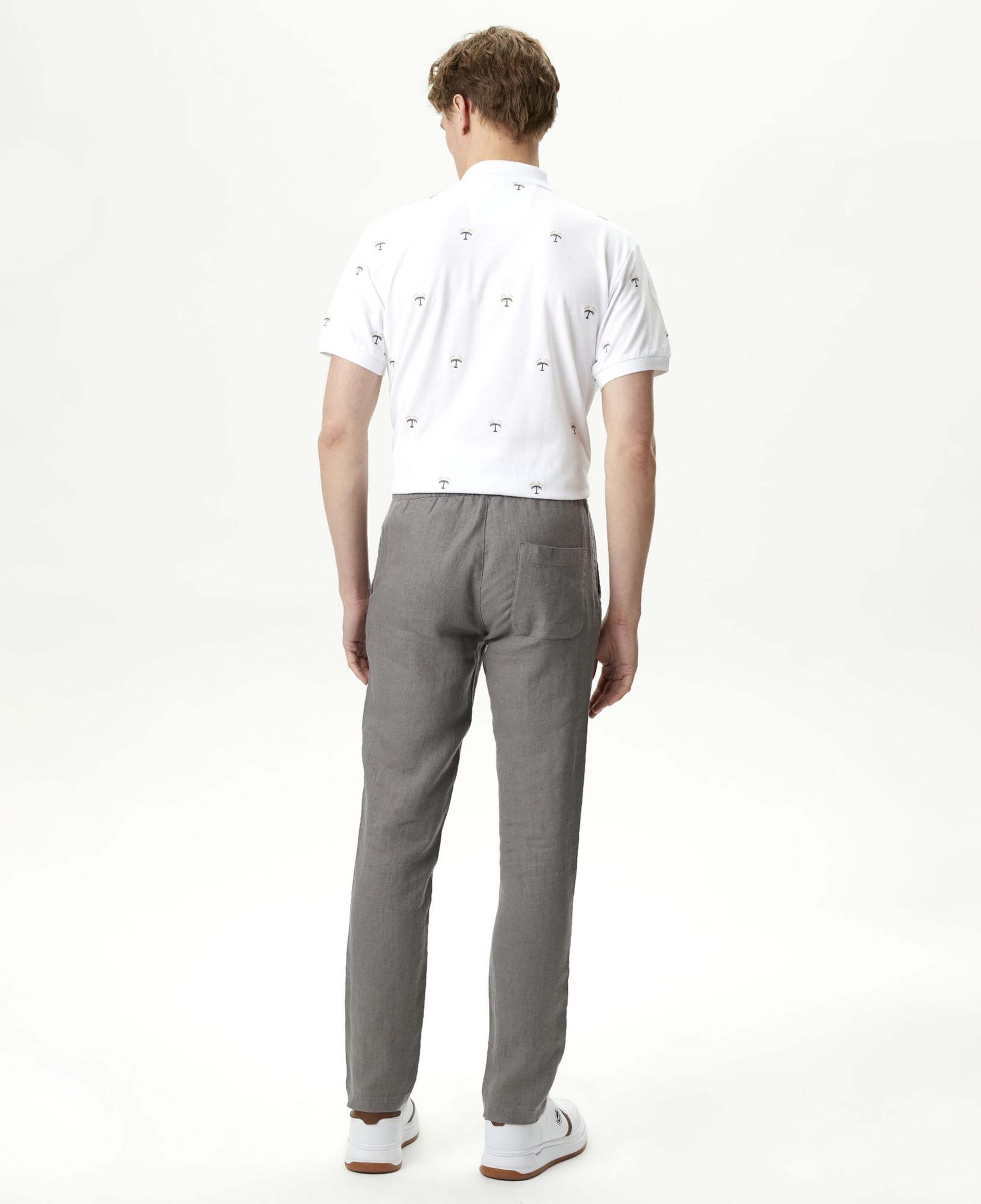 Nautica Erkek Gri Keten Pantolon