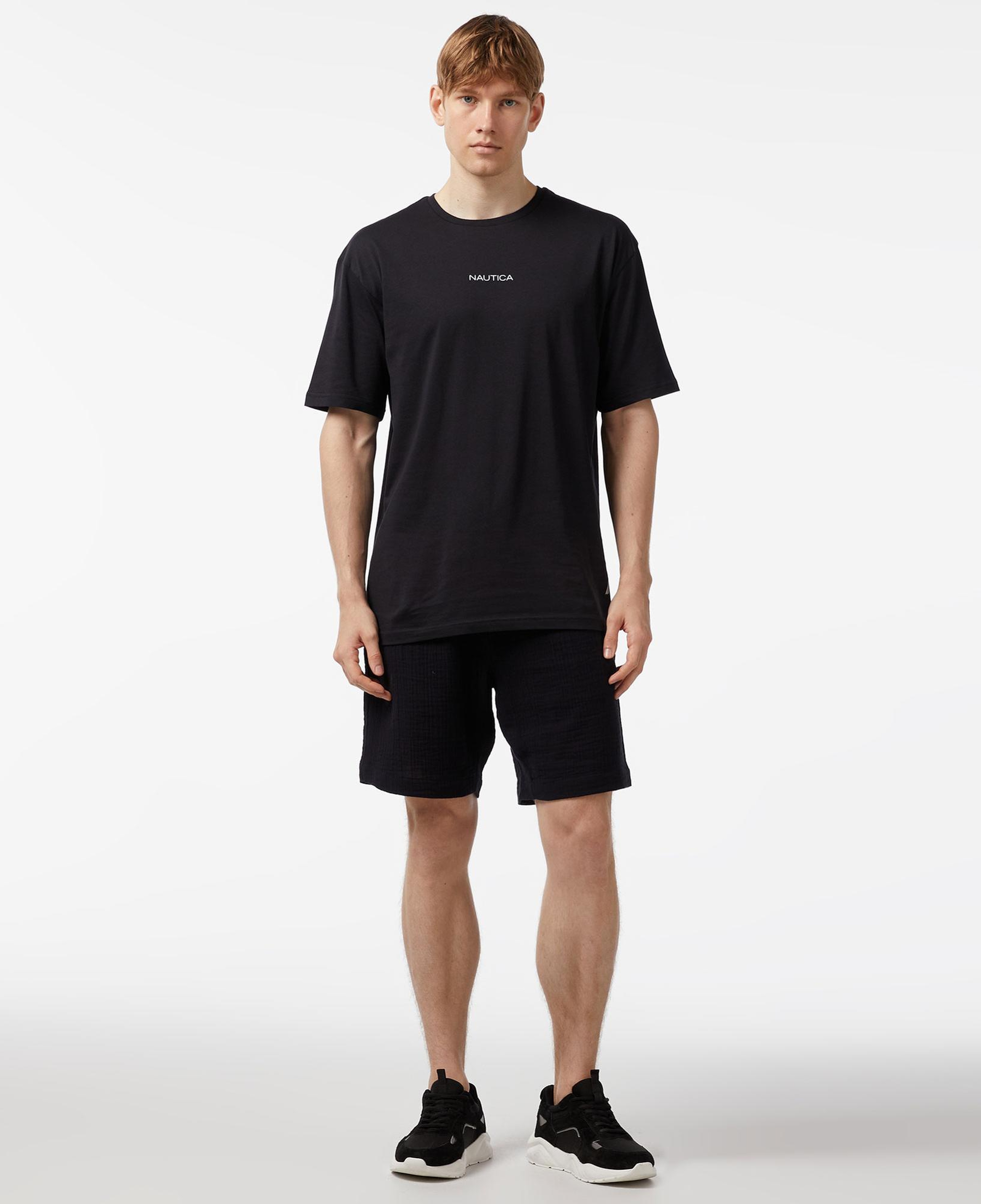 Nautica Erkek Siyah Bermuda