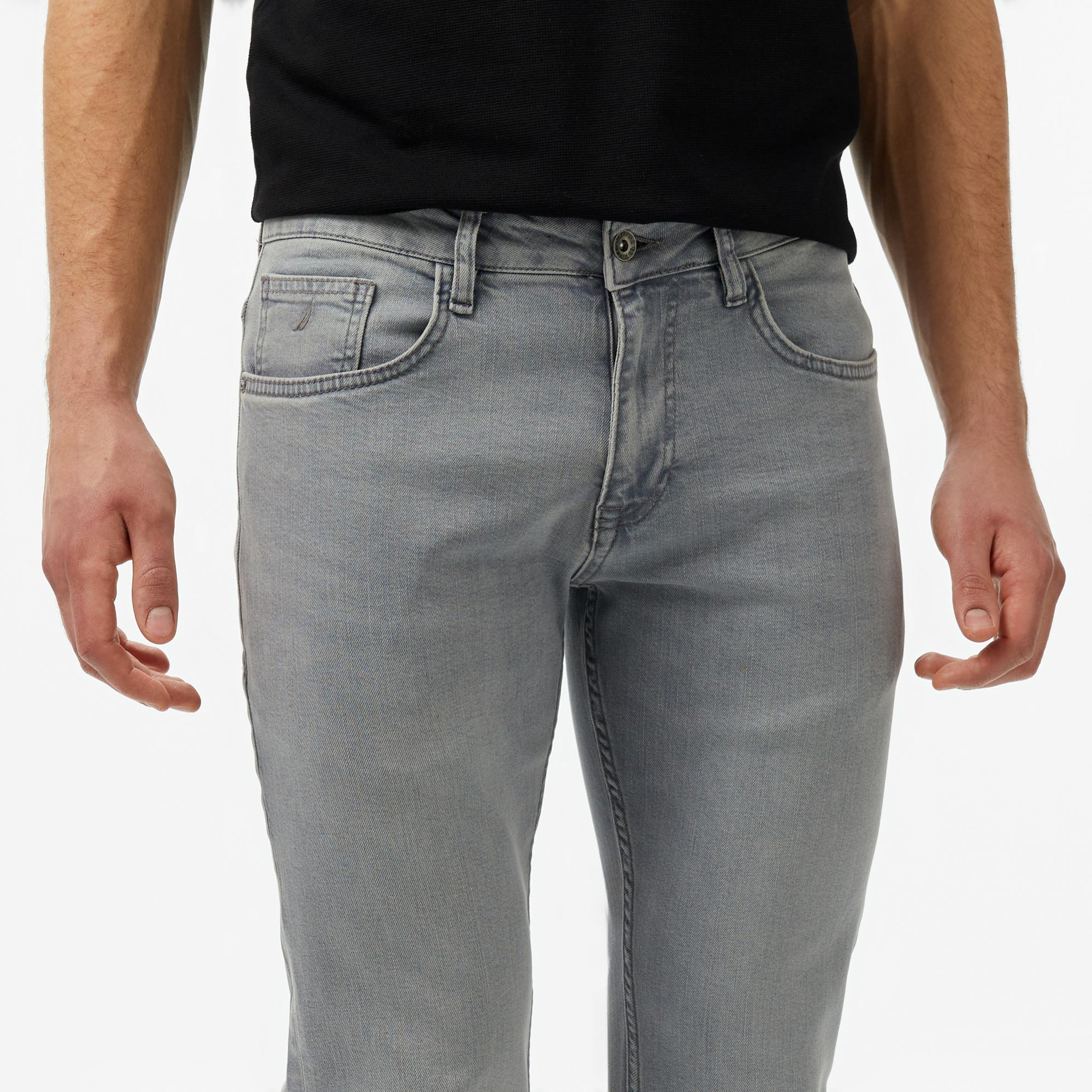 Nautica Erkek Bej Jogger Keten Pantolon