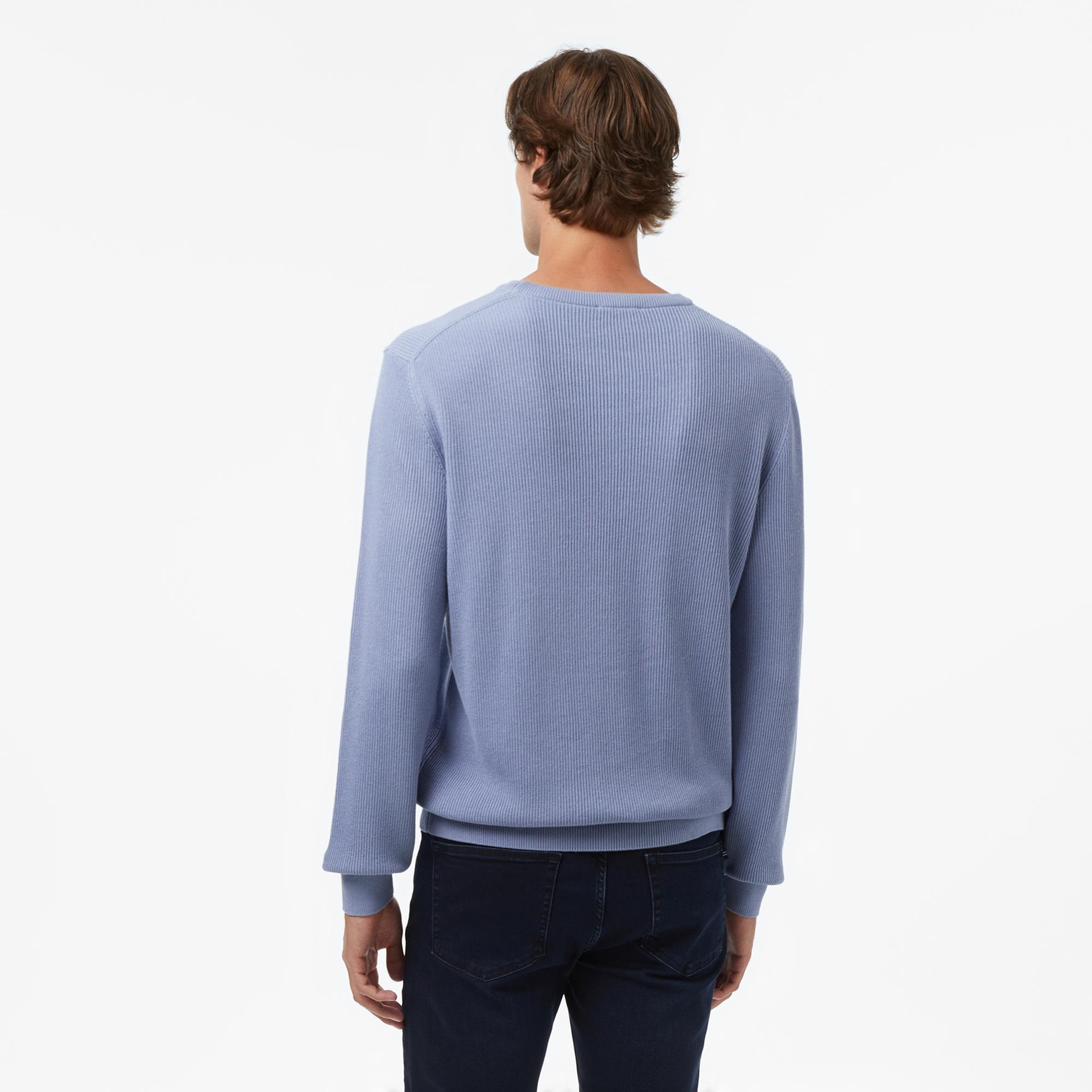 Nautica Erkek Mavi Classic Fit Kazak