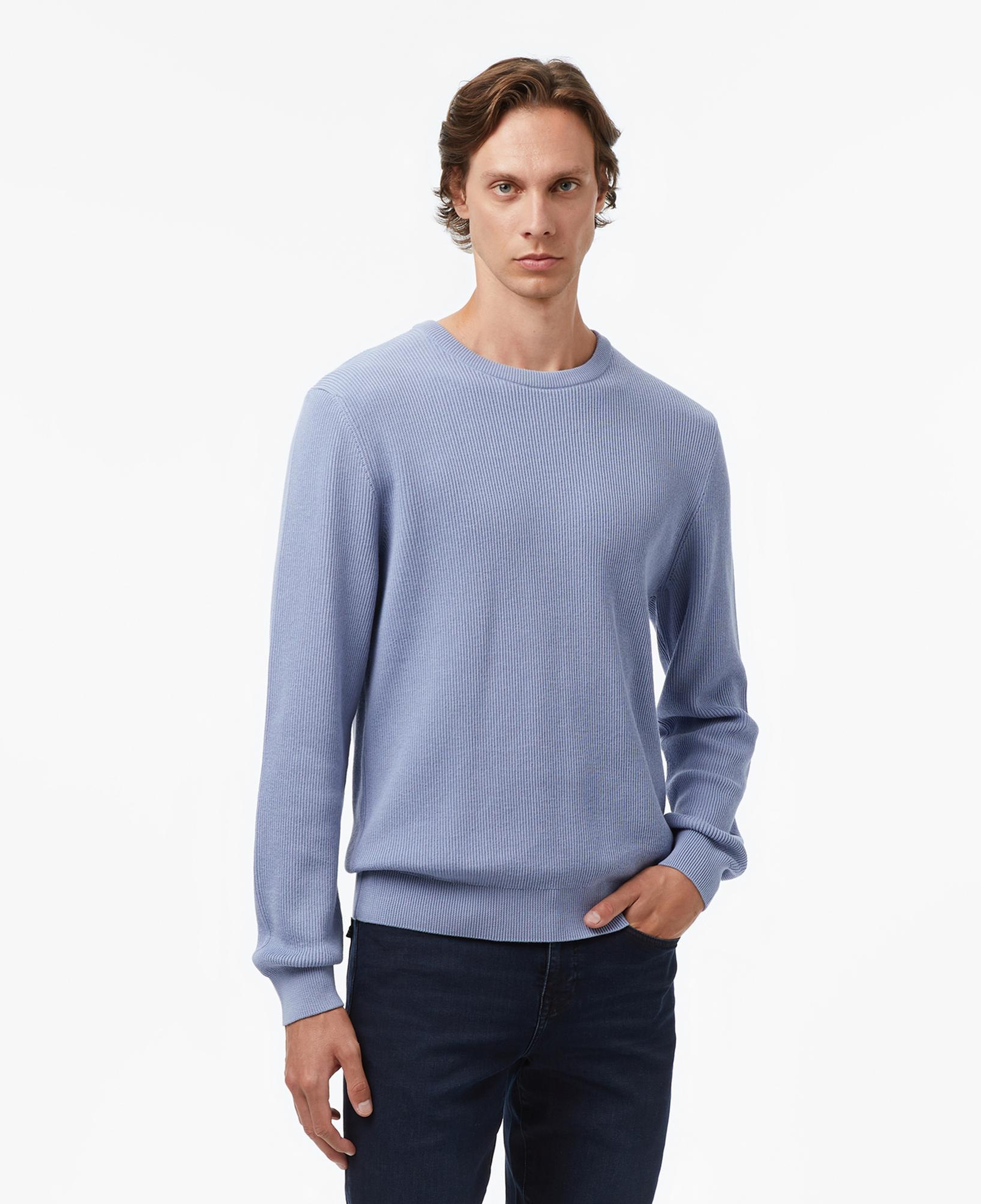 Nautica Erkek Mavi Classic Fit Kazak