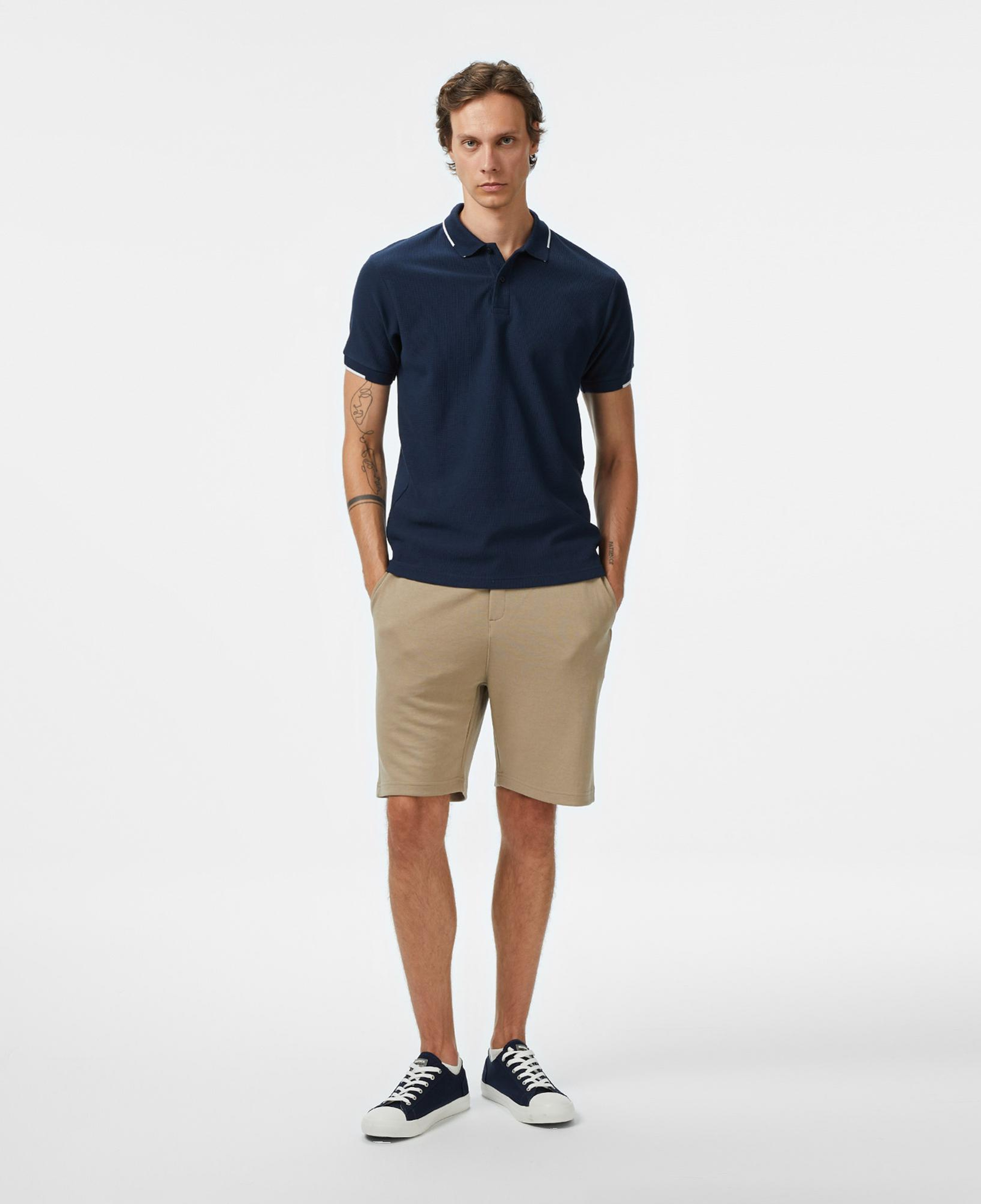 Nautica Erkek Lacivert Classic Fit Polo Yaka T-Shirt