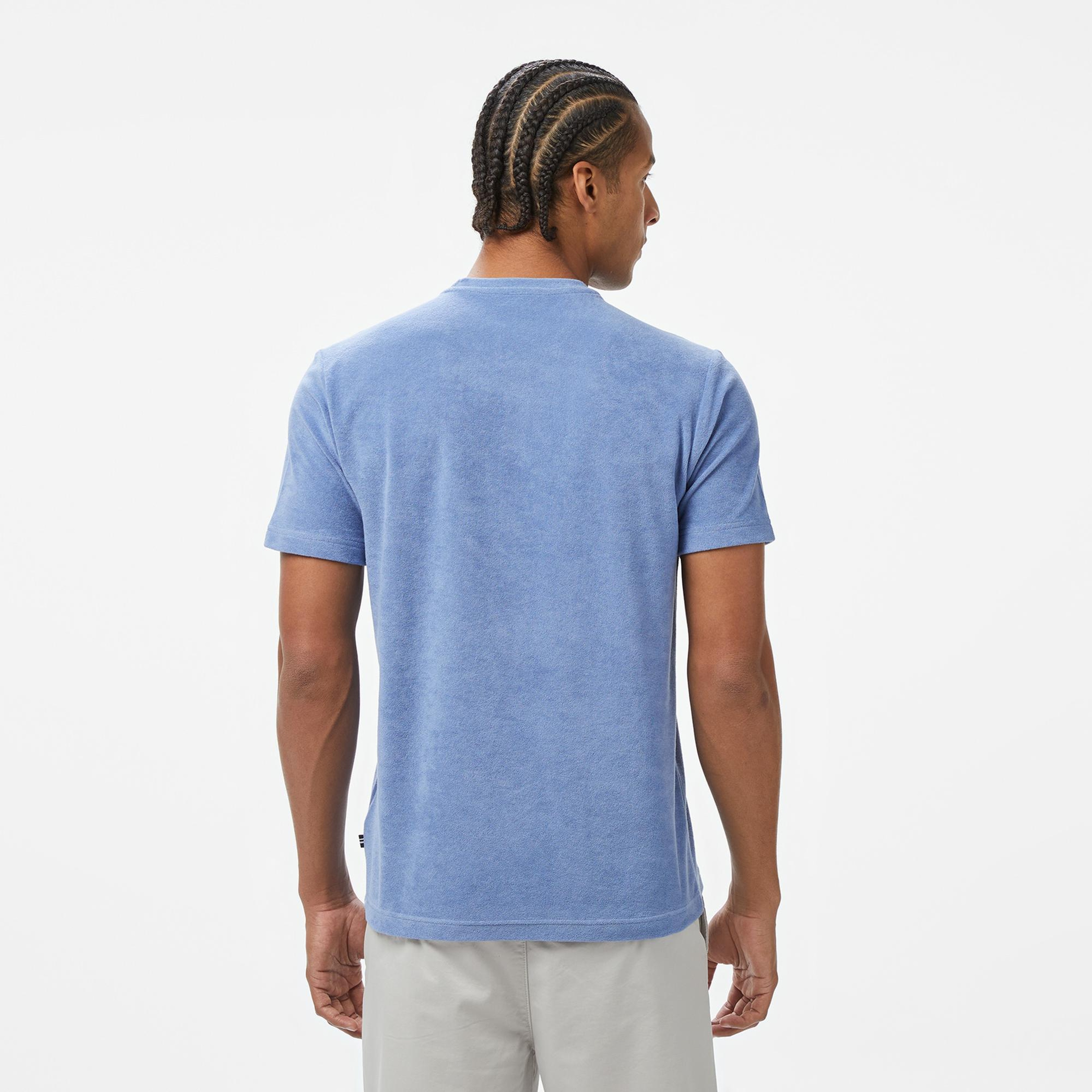 Nautica Erkek Mavi Regular Fit T-Shirt