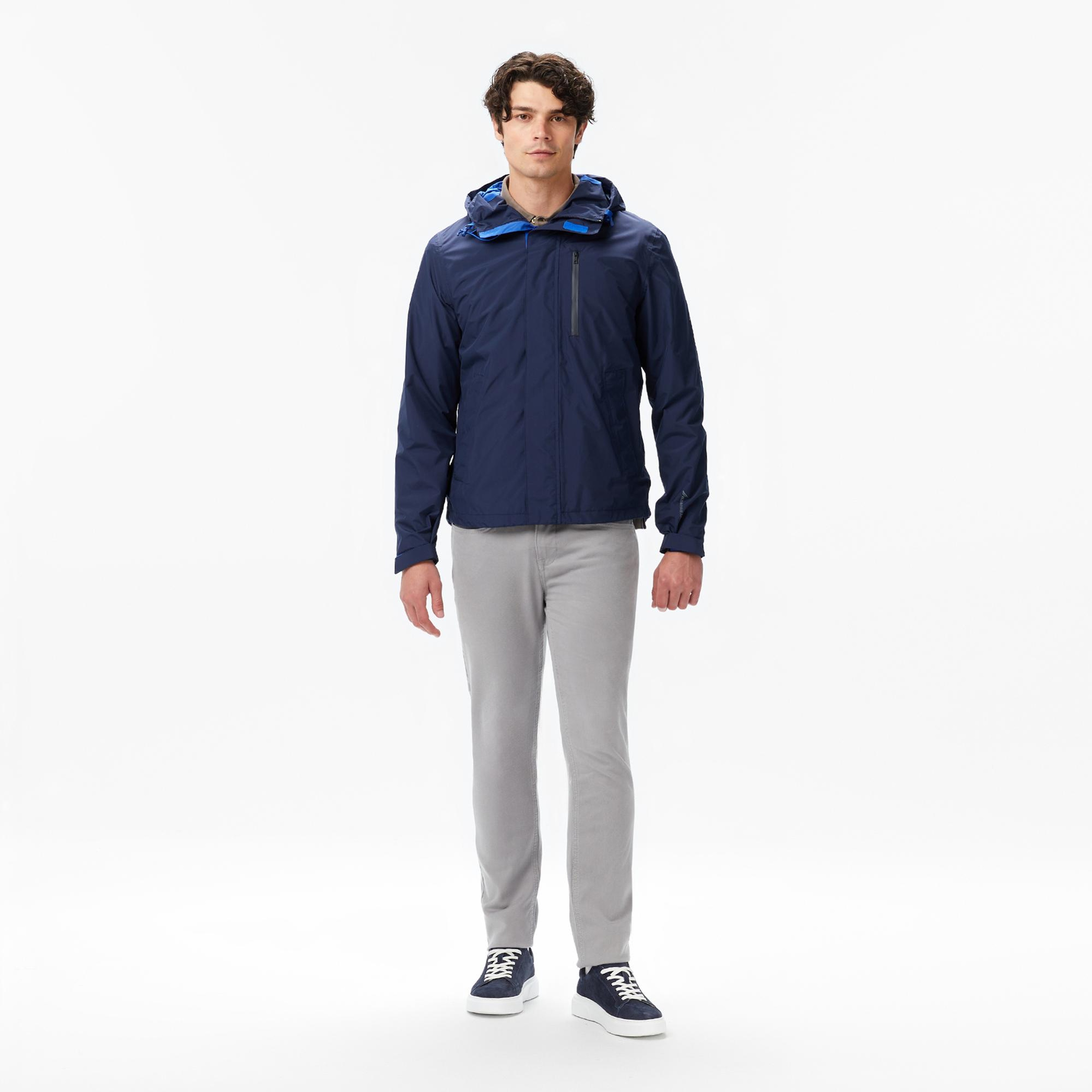 Nautica Erkek Lacivert Regular Fit Rain Breaker Yağmurluk