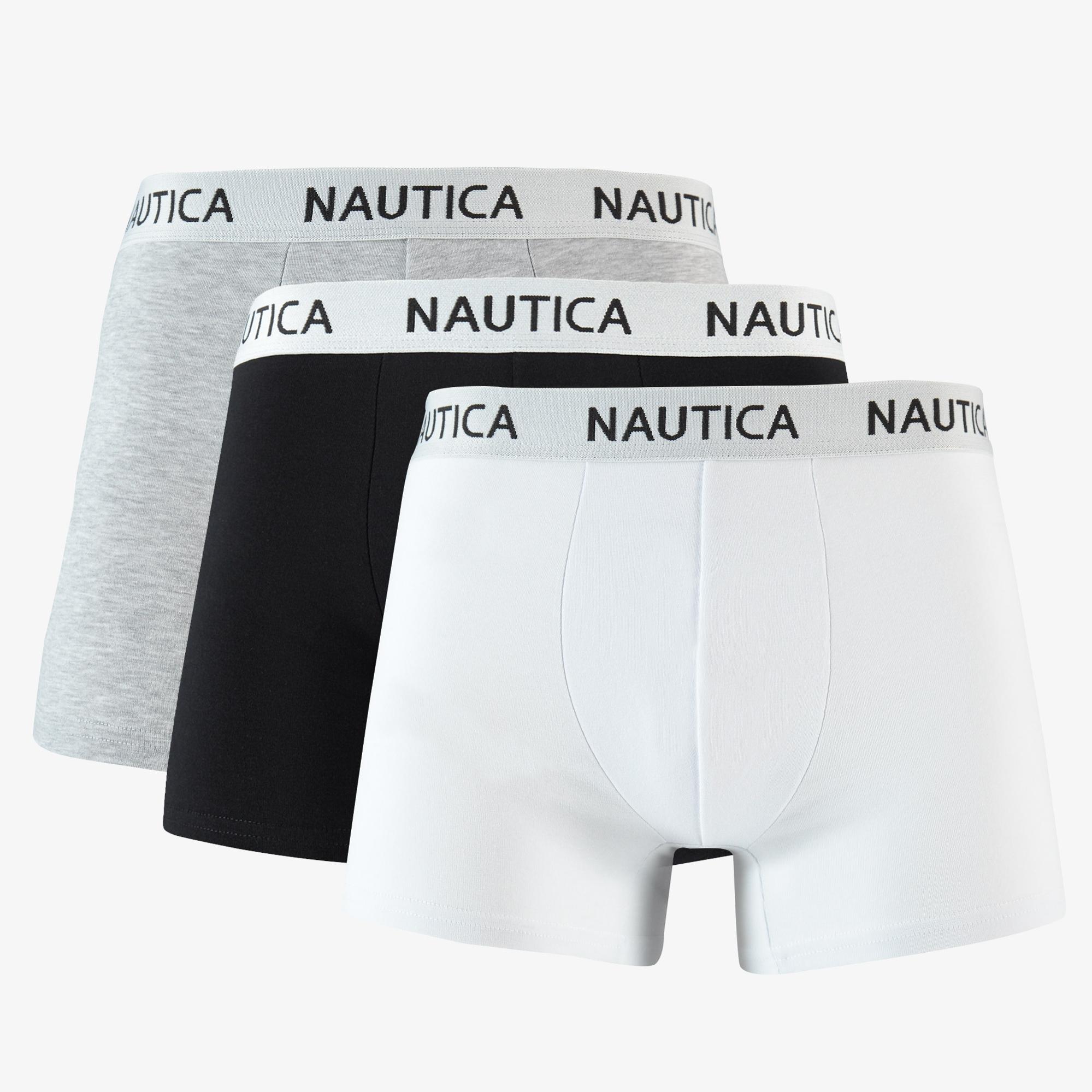 Nautica Erkek 3'lü Renkli Standart Fit Boxer