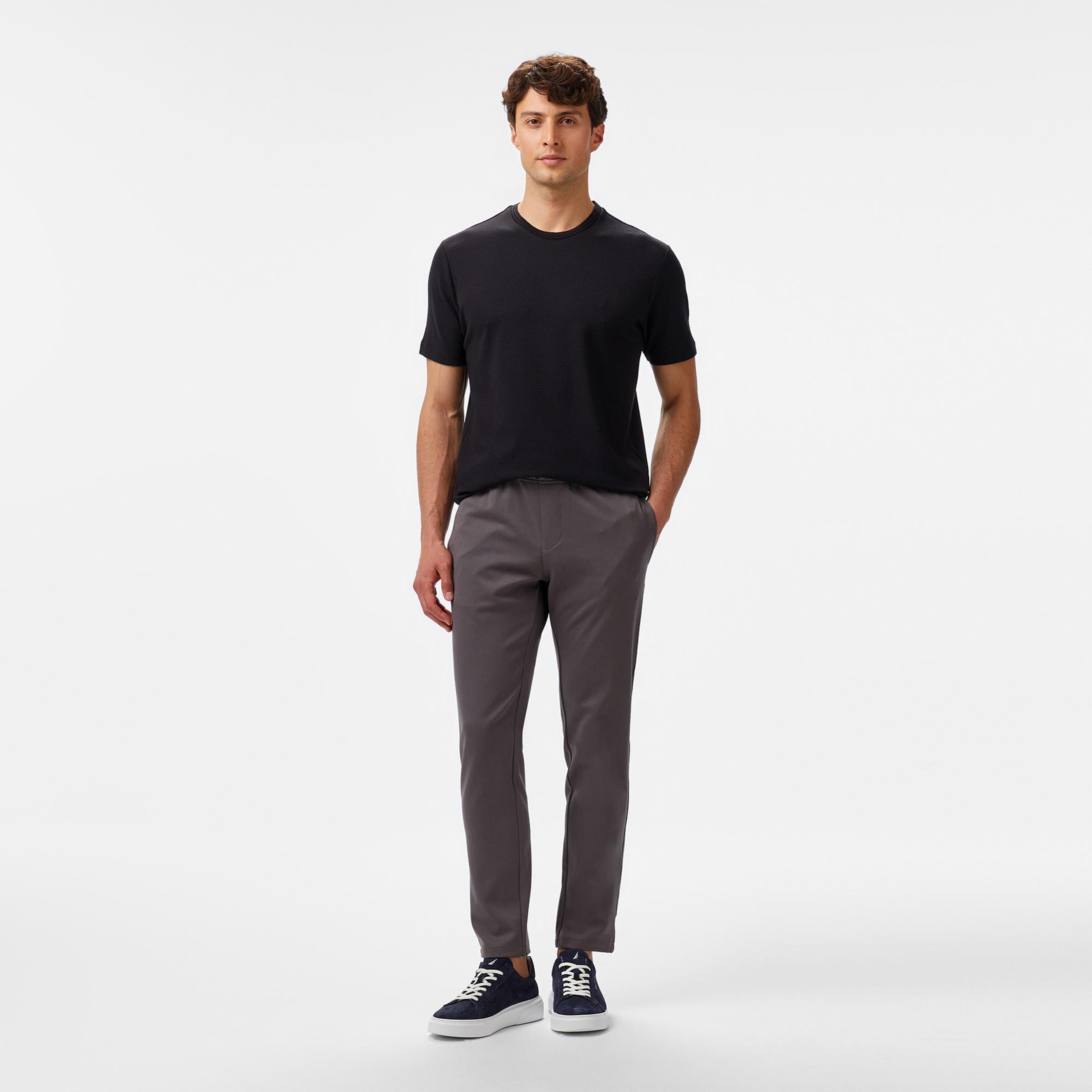 Nautica Erkek Siyah Regular Fit T-Shirt