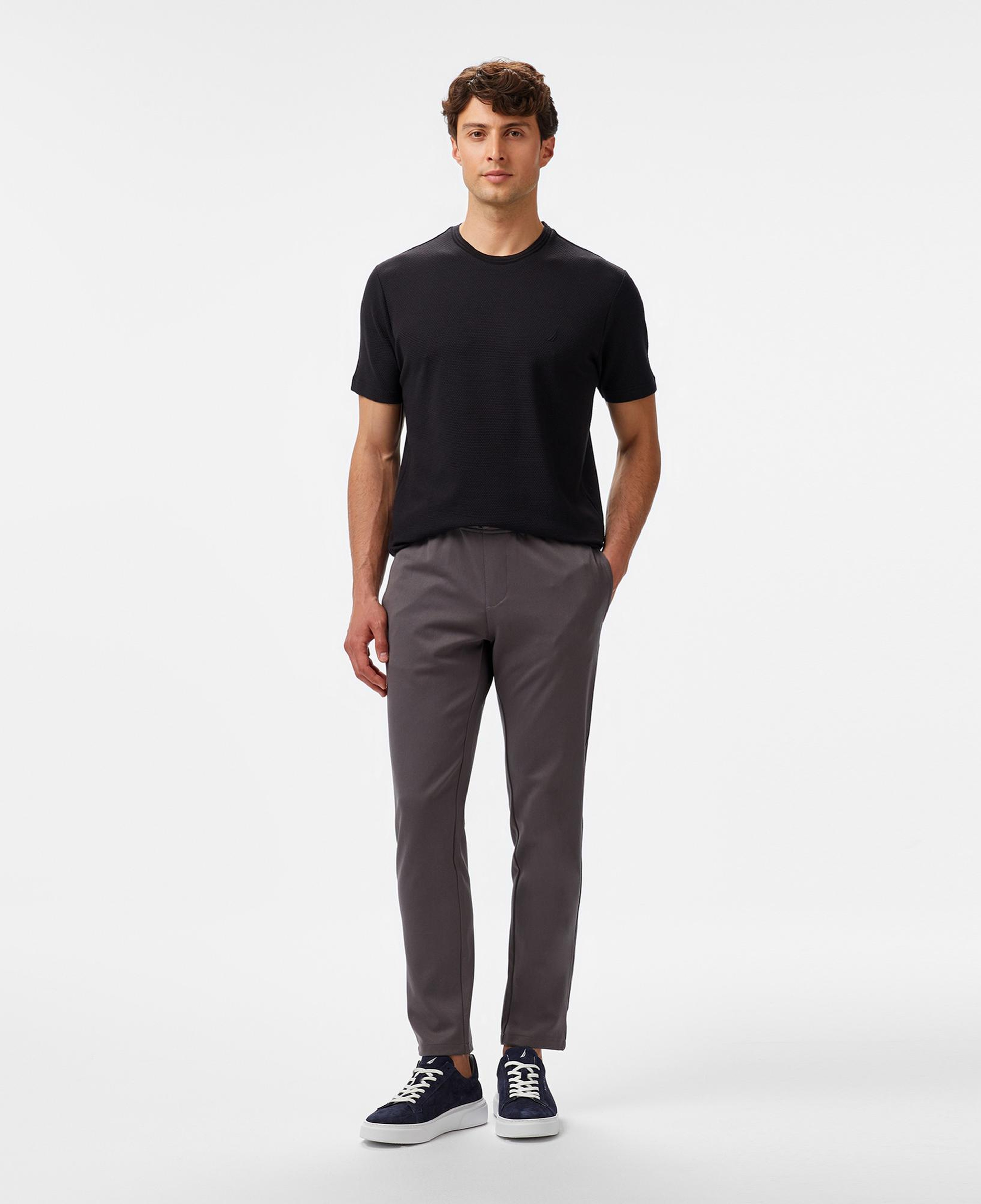 Nautica Erkek Siyah Regular Fit T-Shirt