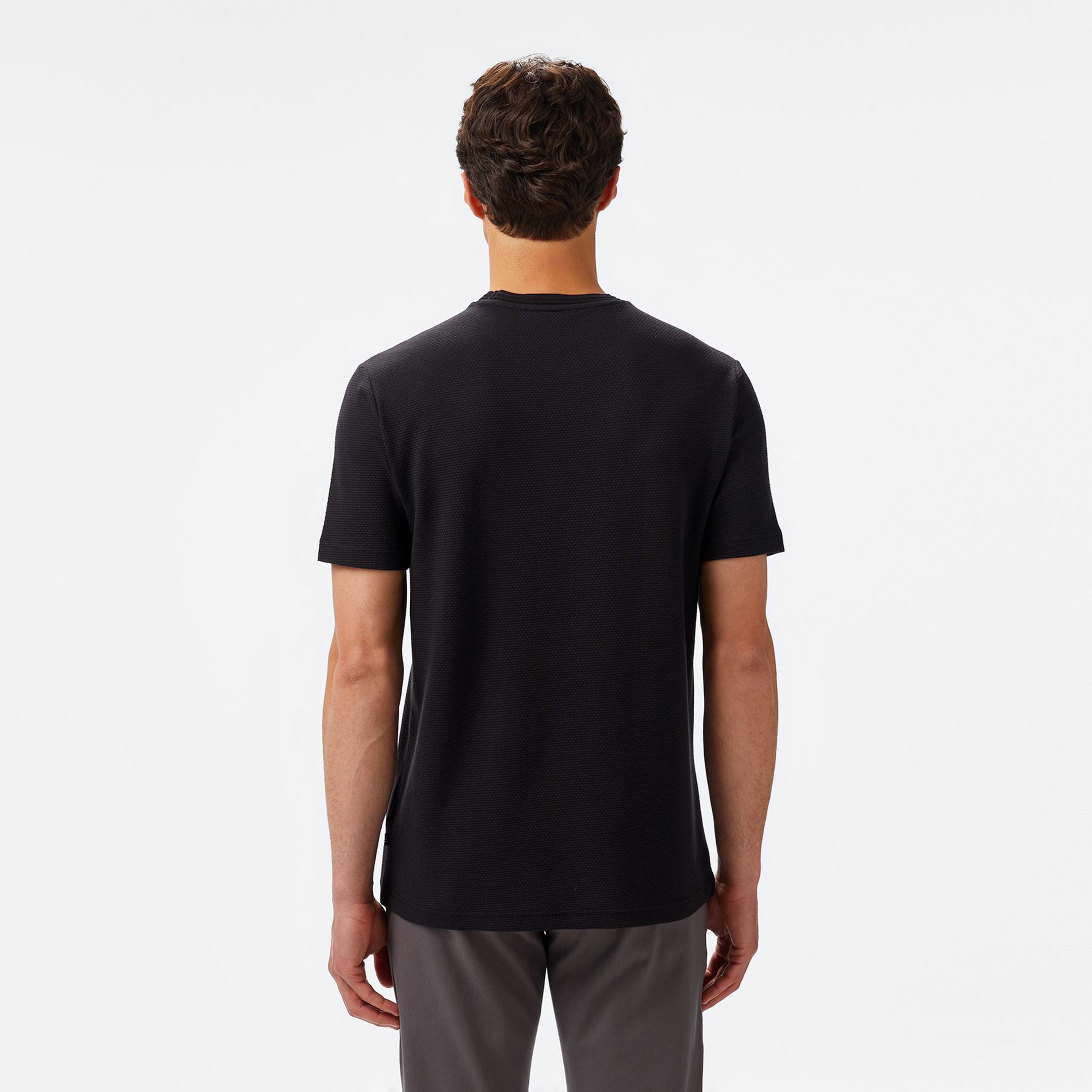 Nautica Erkek Siyah Regular Fit T-Shirt