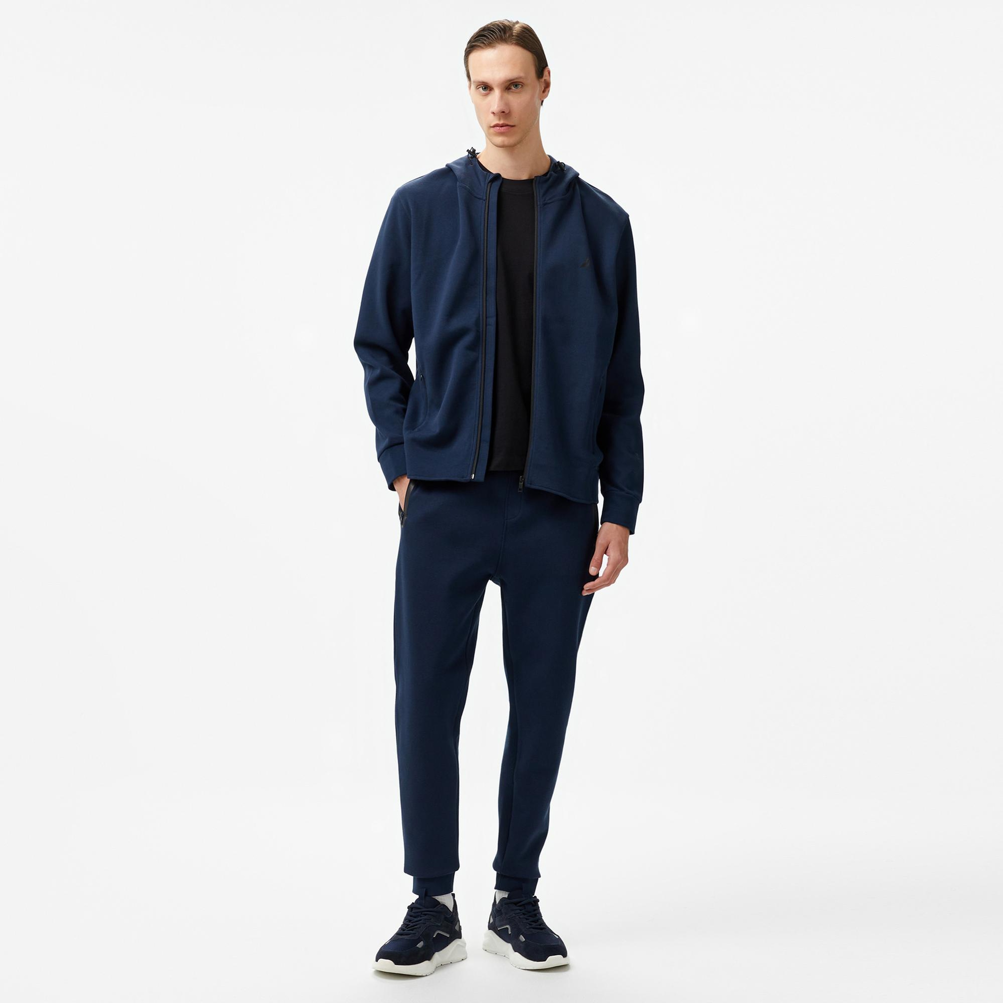 Nautica Erkek Lacivert Regular Fit Sweatshirt