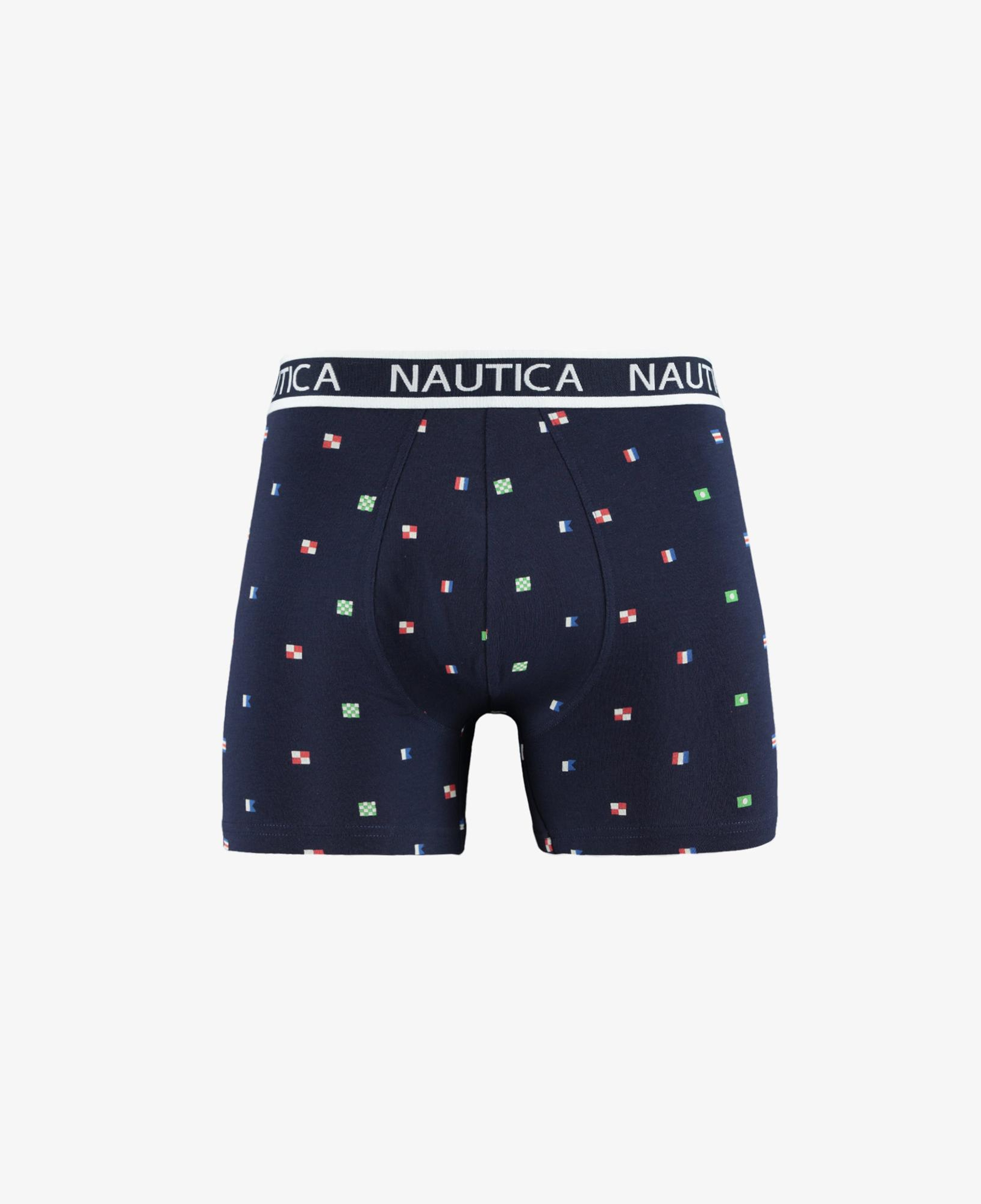 Nautica Erkek Lacivert Desenli 2'li Boxer