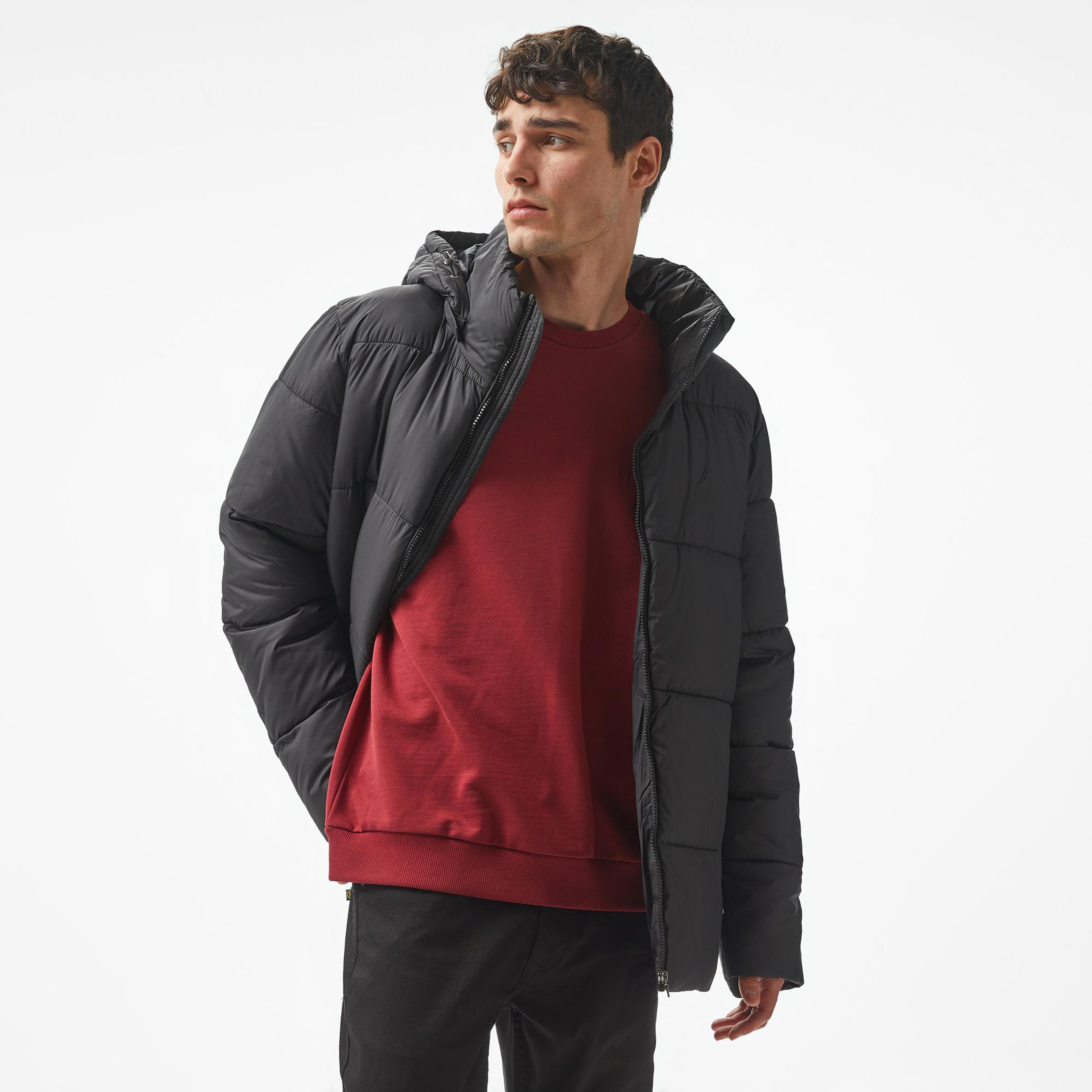 Nautica Erkek Siyah Mont