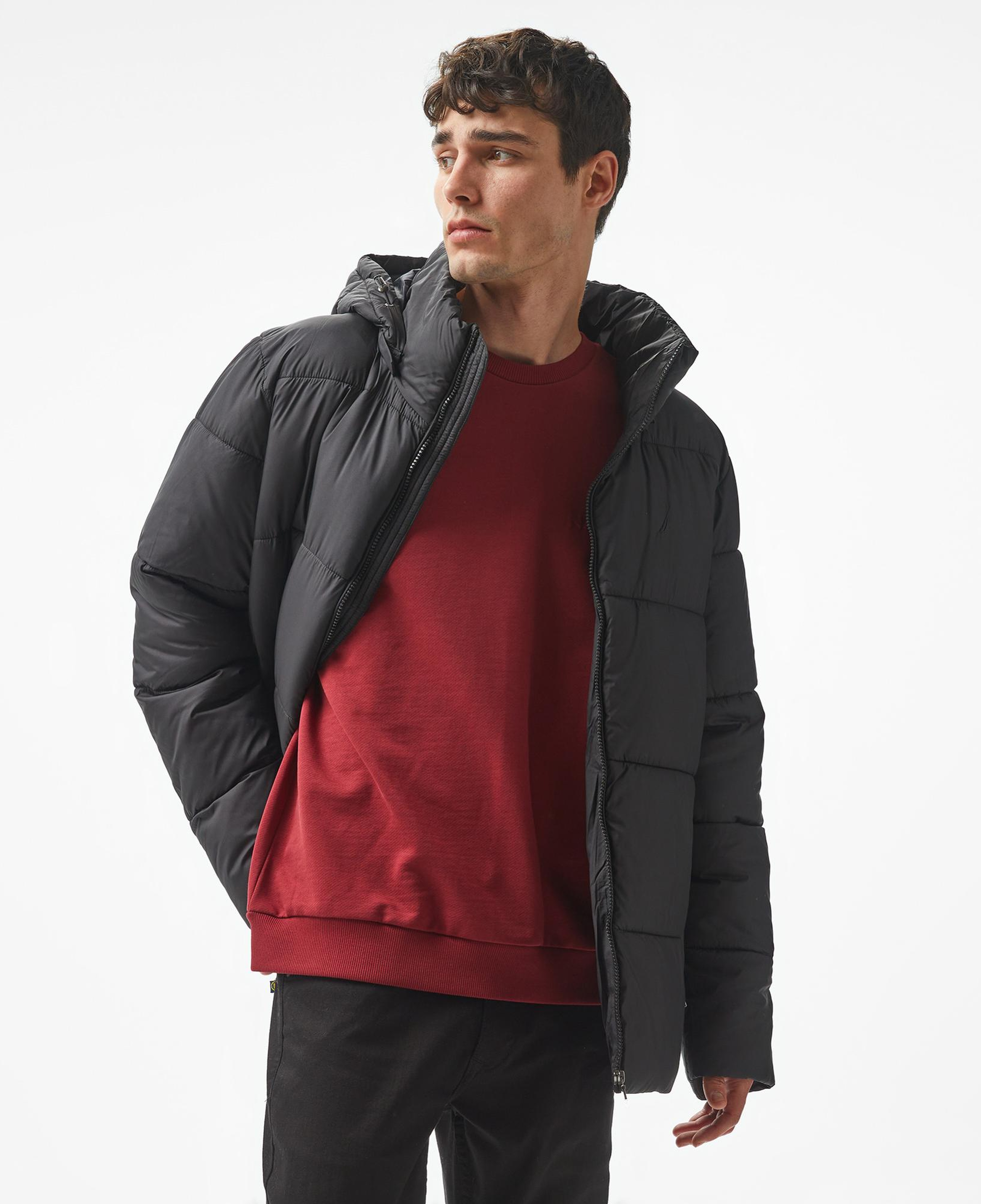 Nautica Erkek Siyah Mont