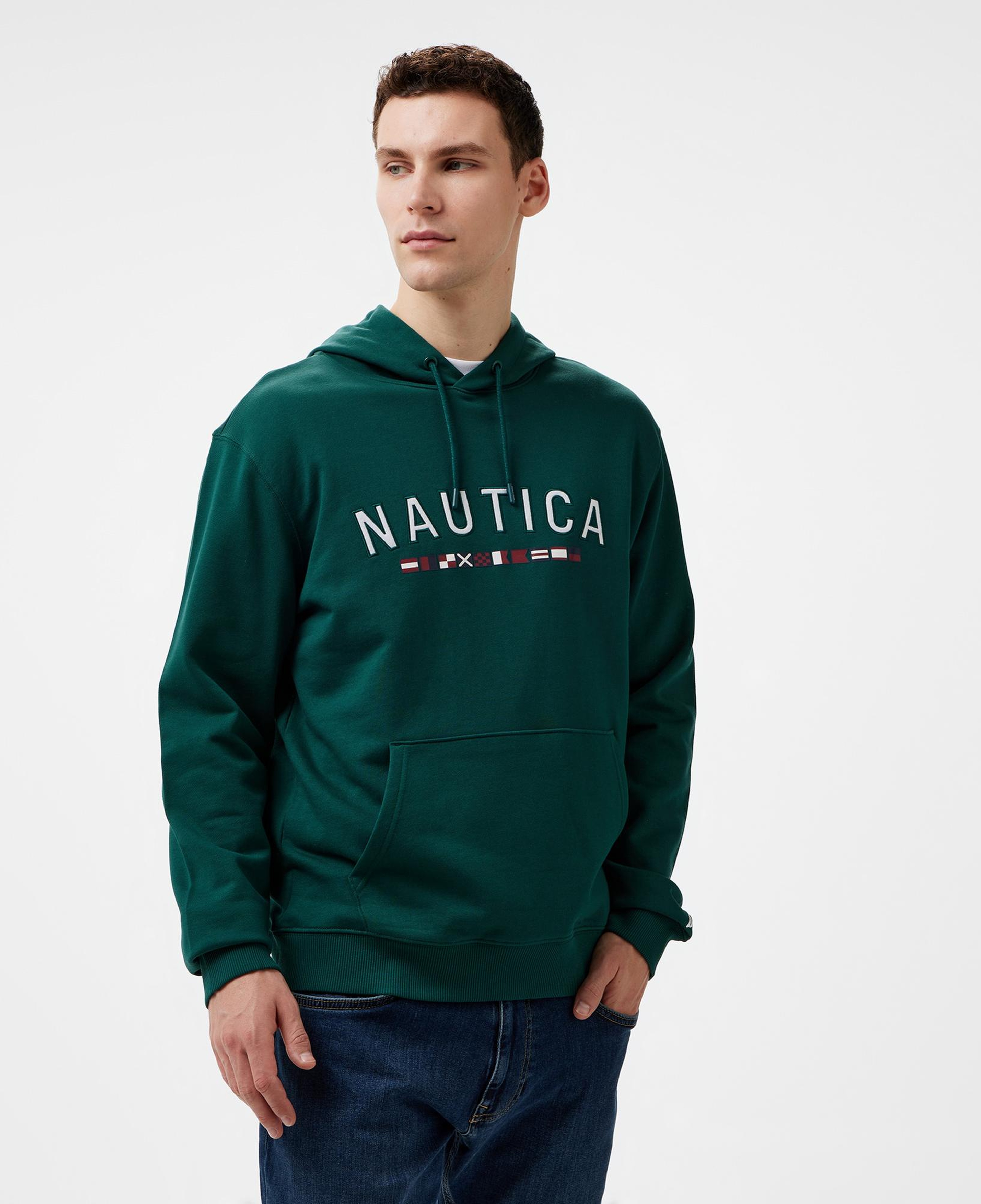 Nautica Erkek Yeşil Regular Fit Sweatshirt