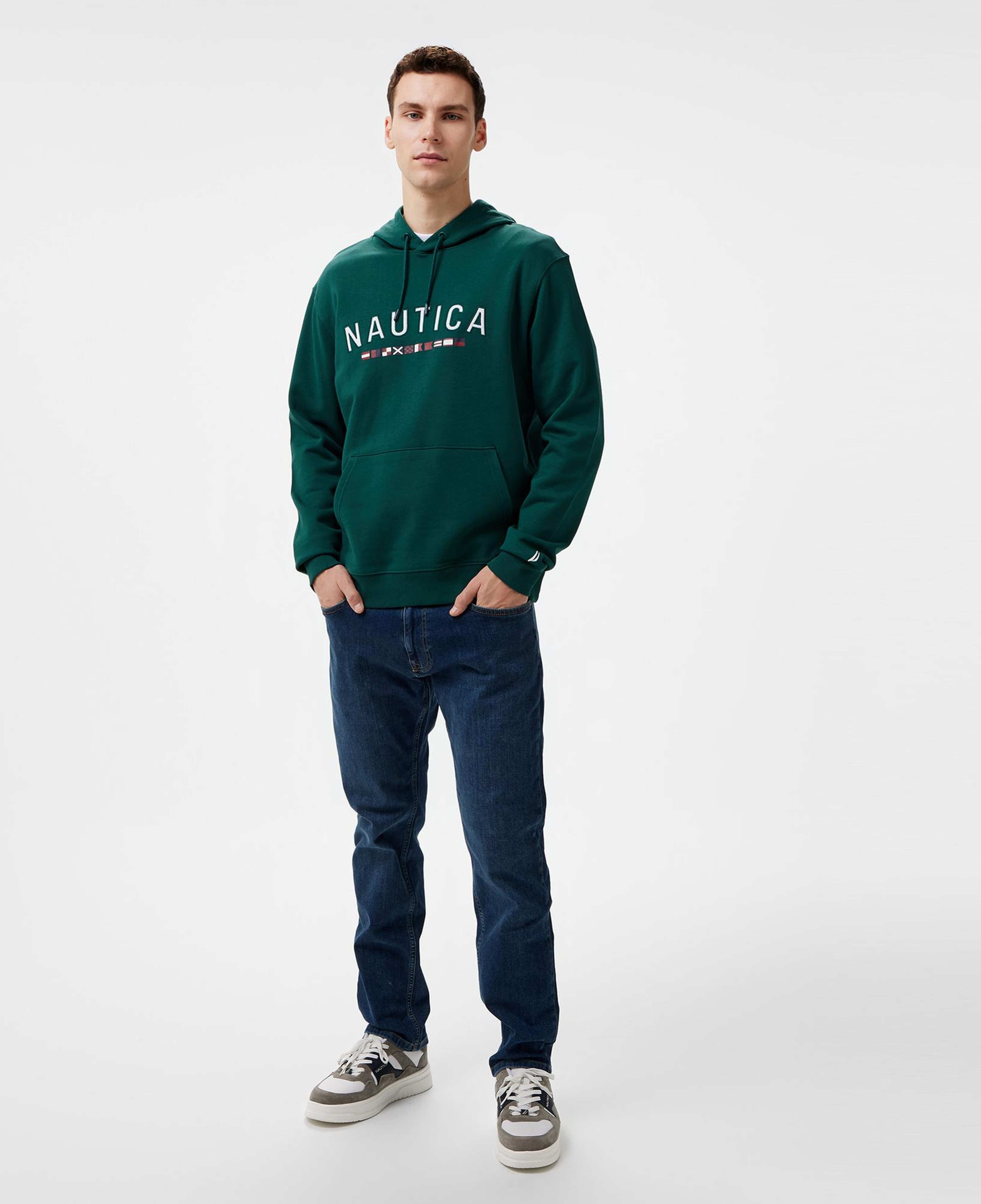 Nautica Erkek Yeşil Regular Fit Sweatshirt