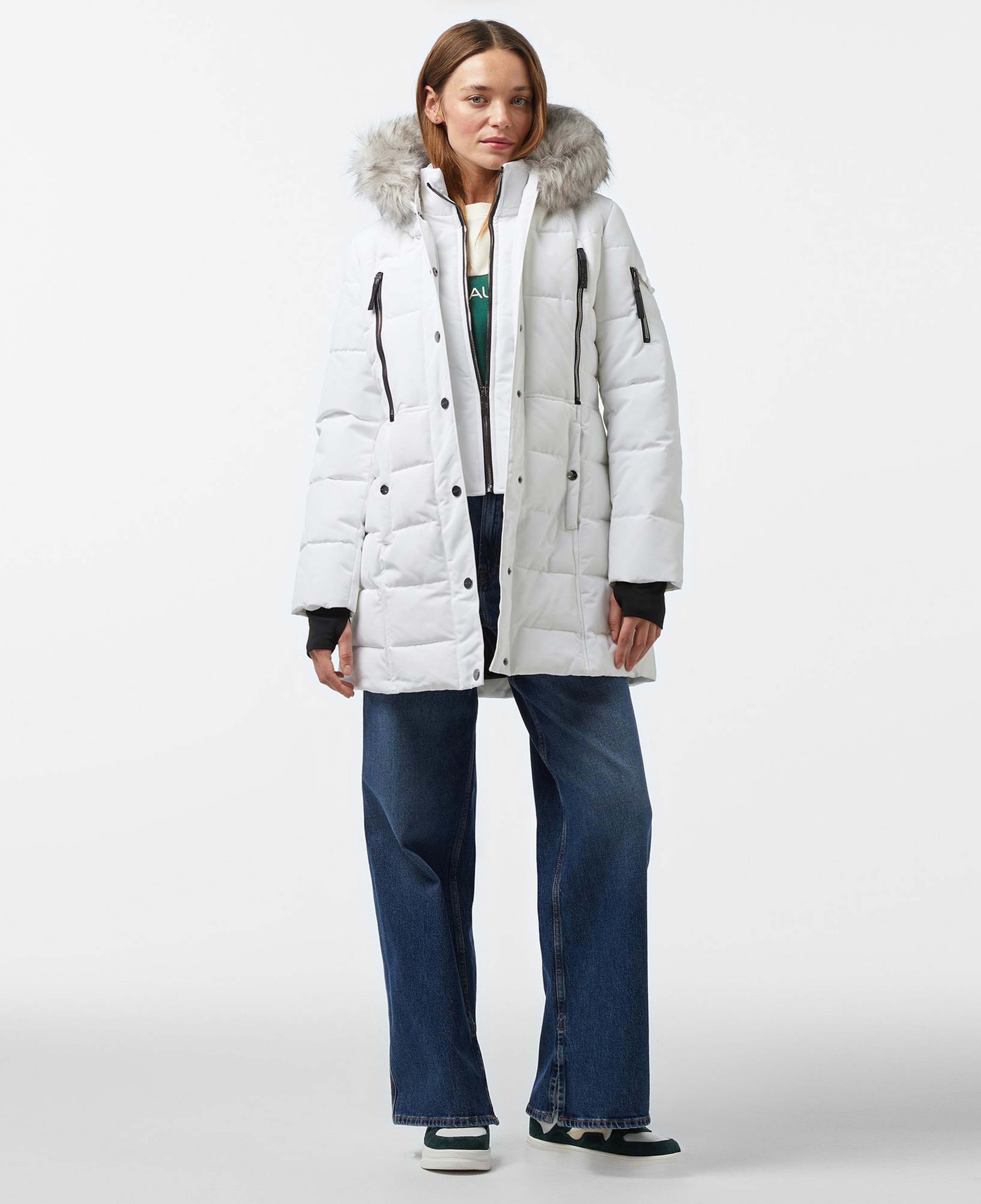 Nautica Kadın Beyaz Mont