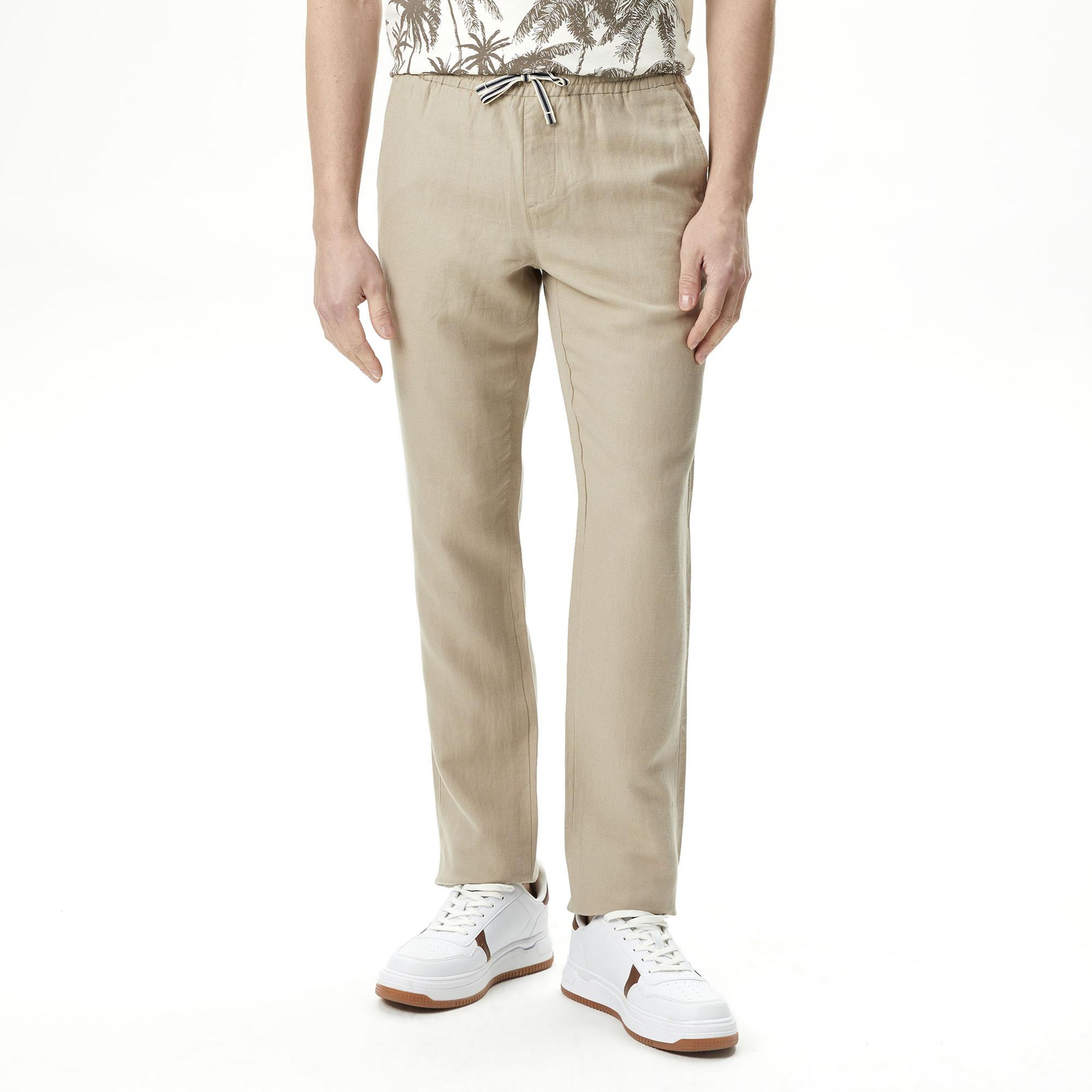 Nautica Erkek Bej Classic Fit Pantolon