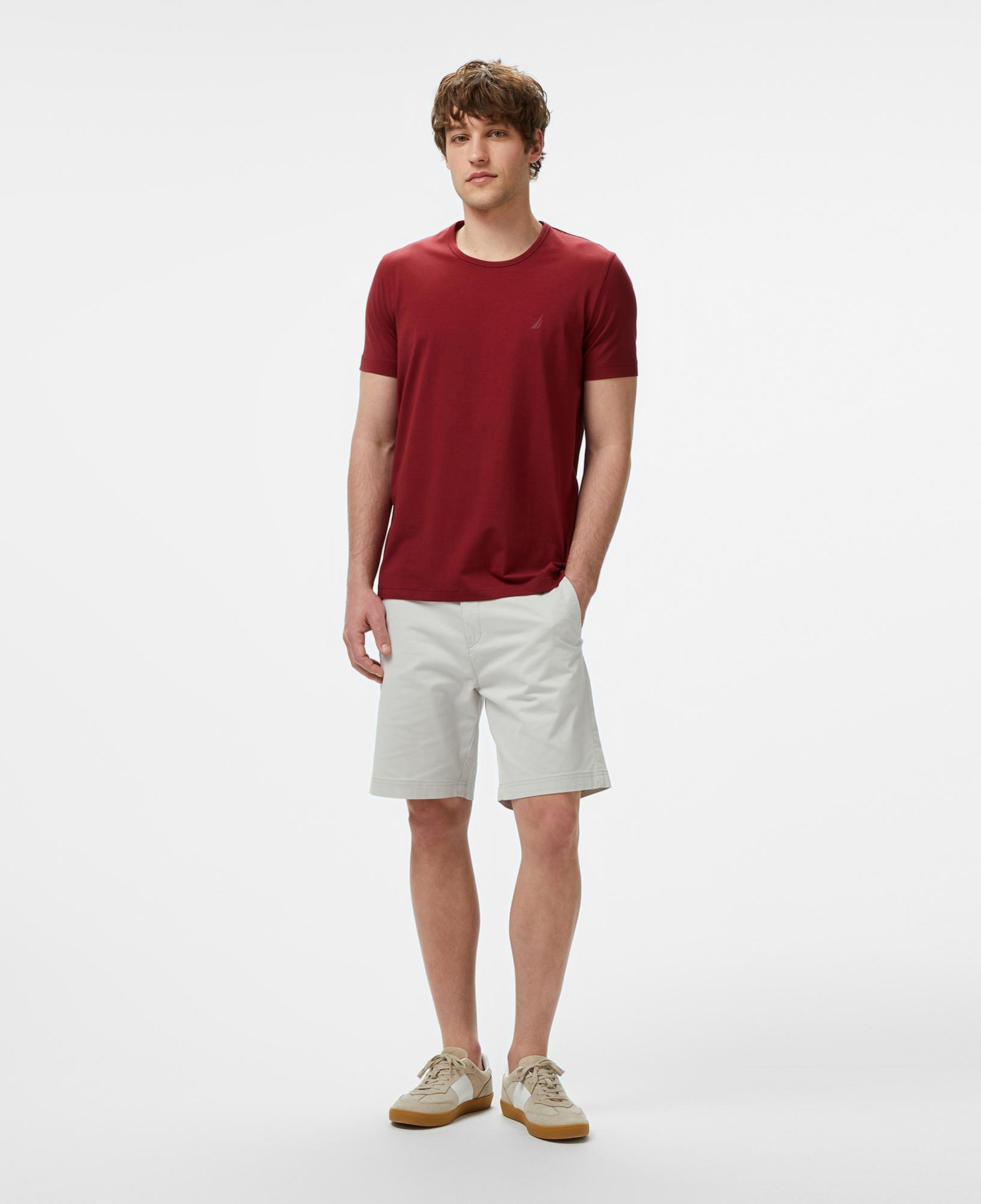 Nautica Erkek Kırmızı Regular Fit T-Shirt