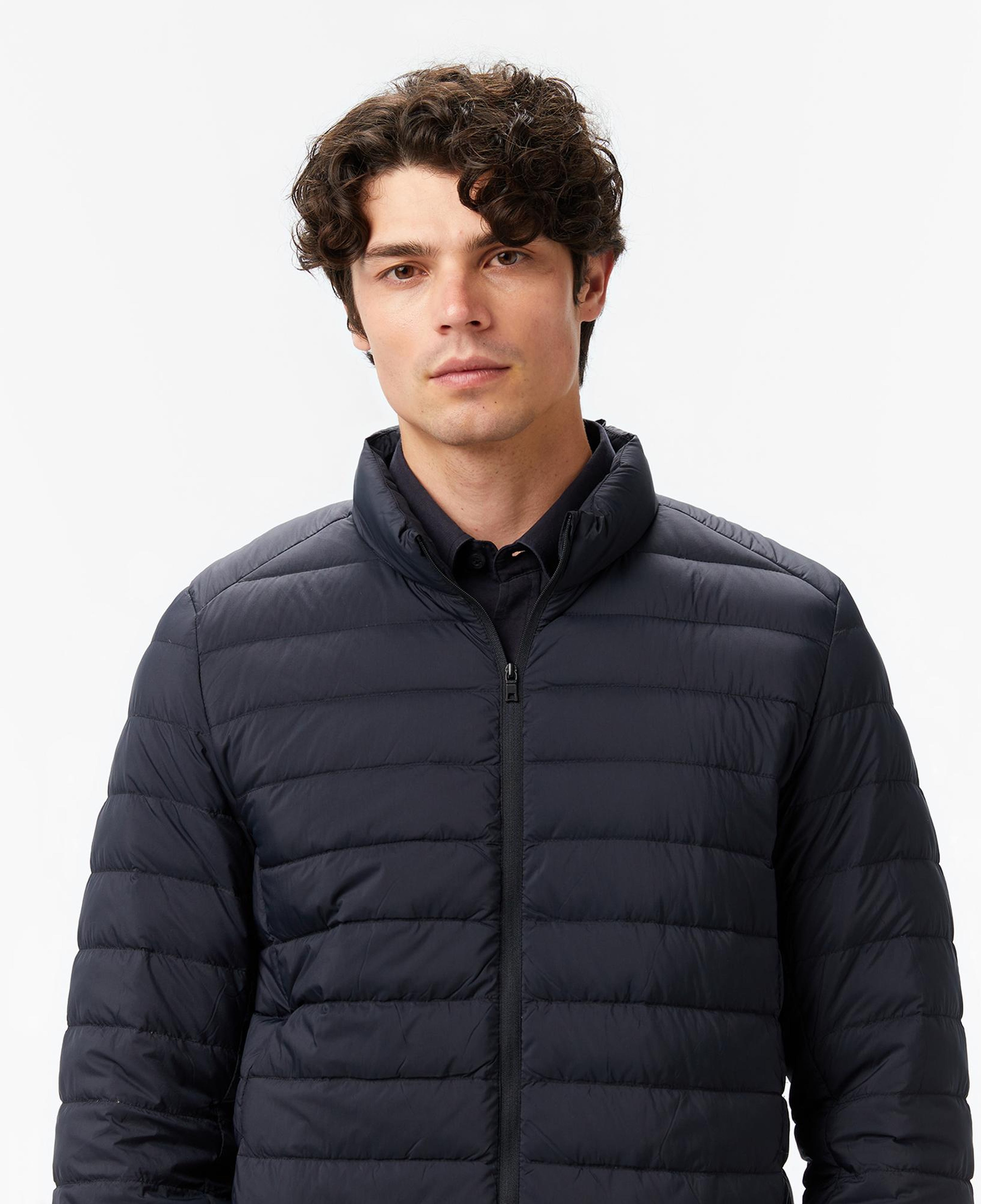 Nautica Erkek Siyah Regular Fit Mont