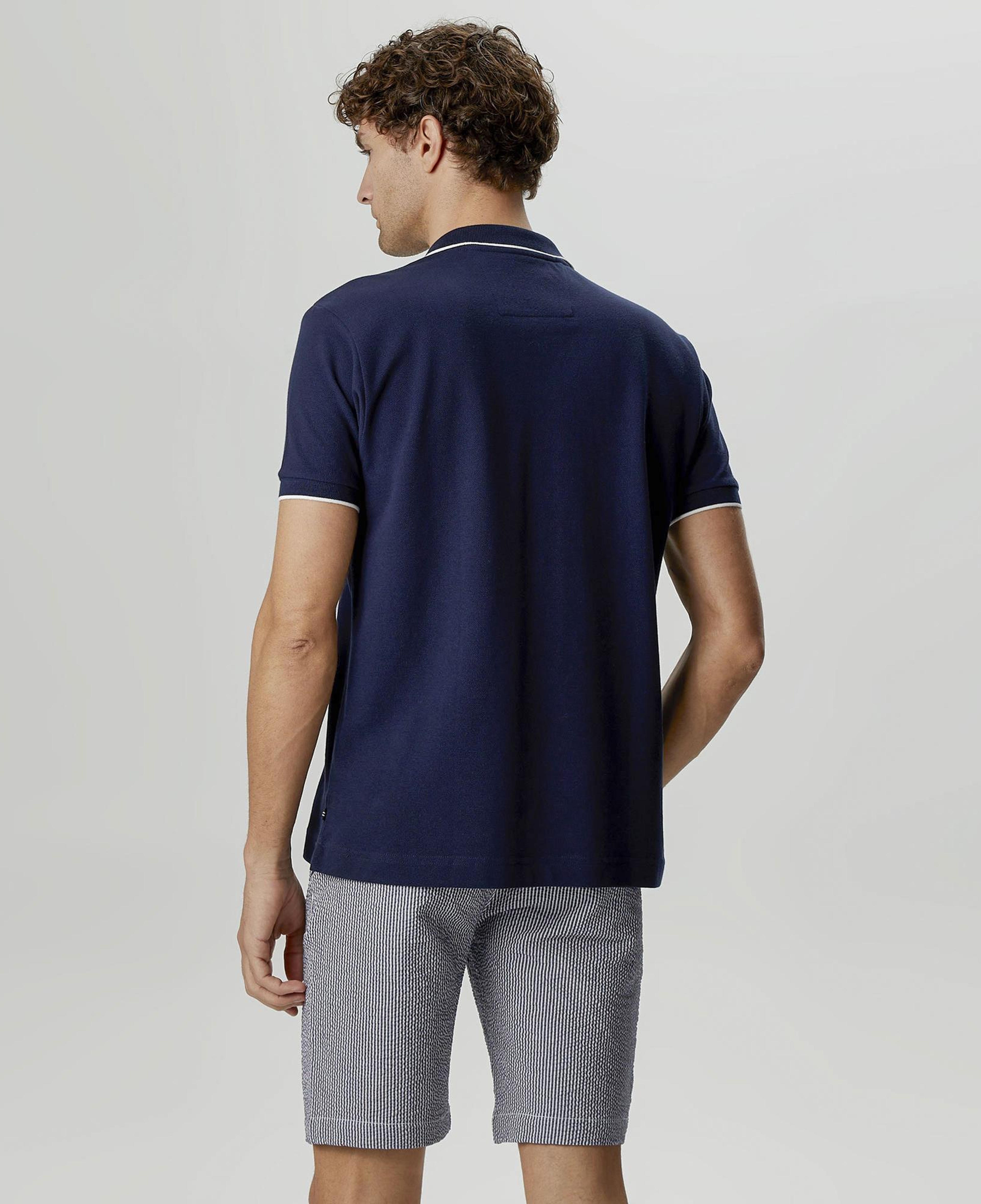 Nautica Erkek Lacivert Classic Fit Kısa Kollu Polo Yaka T-Shirt