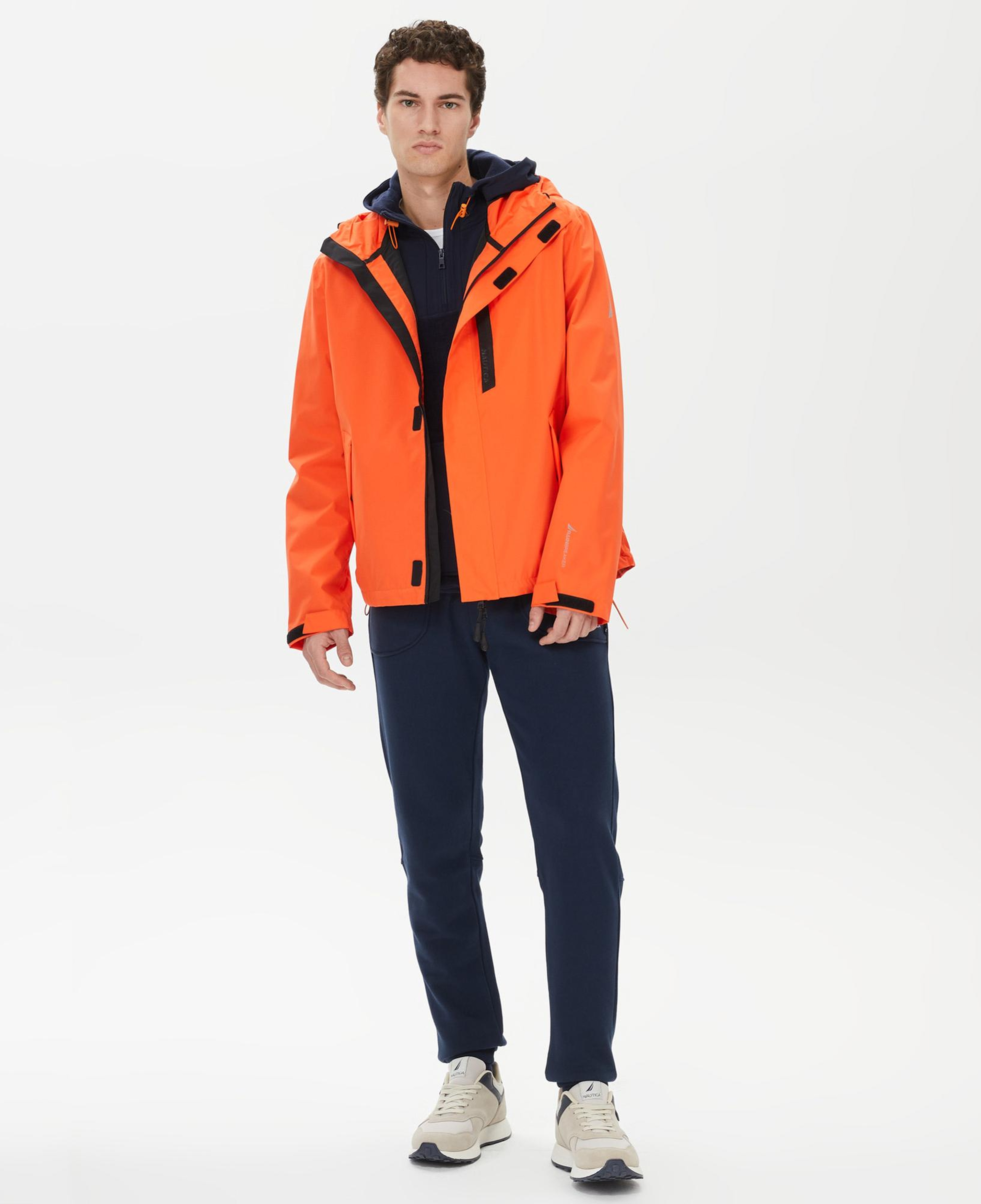 Nautica Erkek Turuncu Su Kaydırma Özellikli Yağmurluk