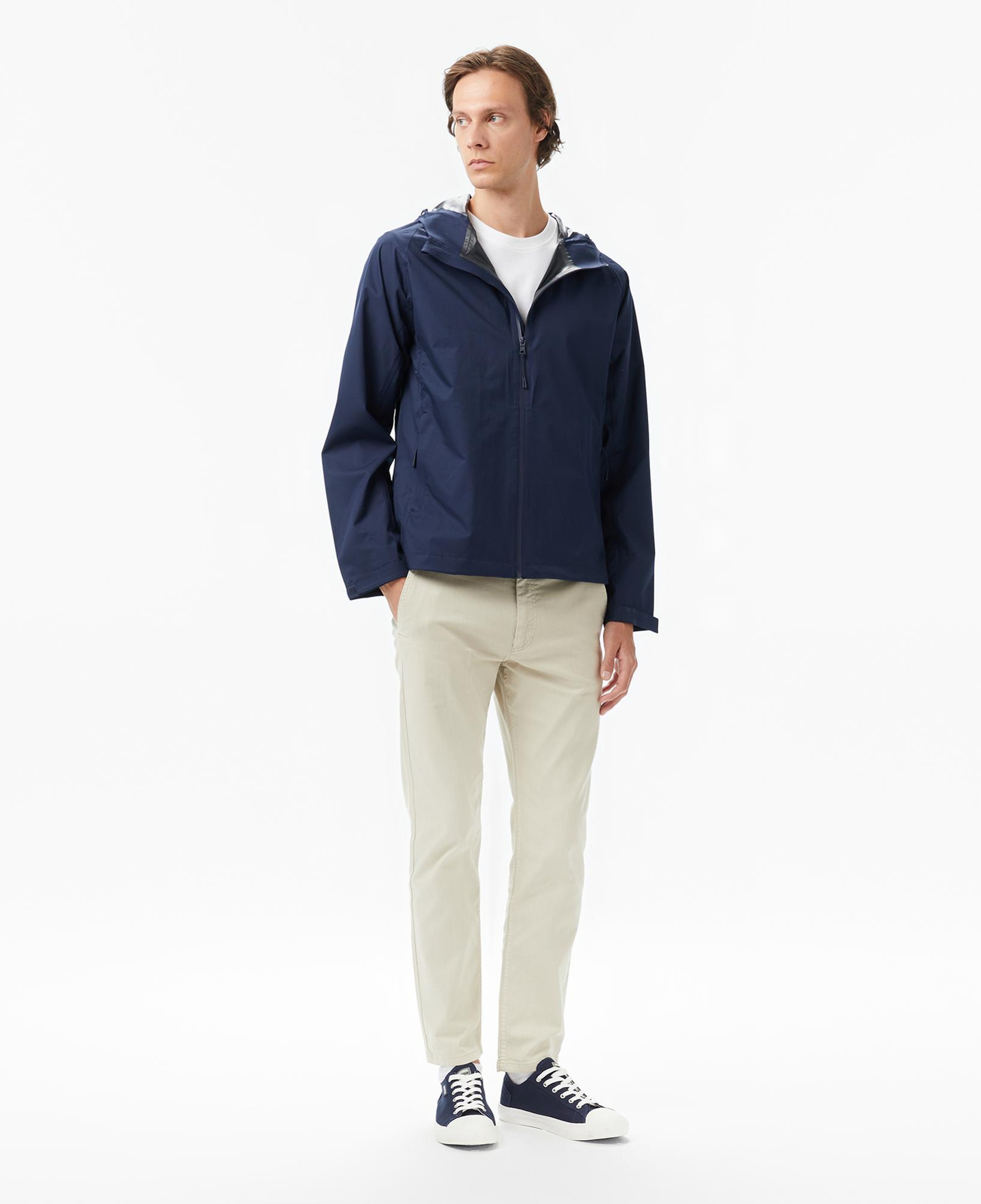 Nautica Erkek Lacivert Regular Fit Yağmurluk