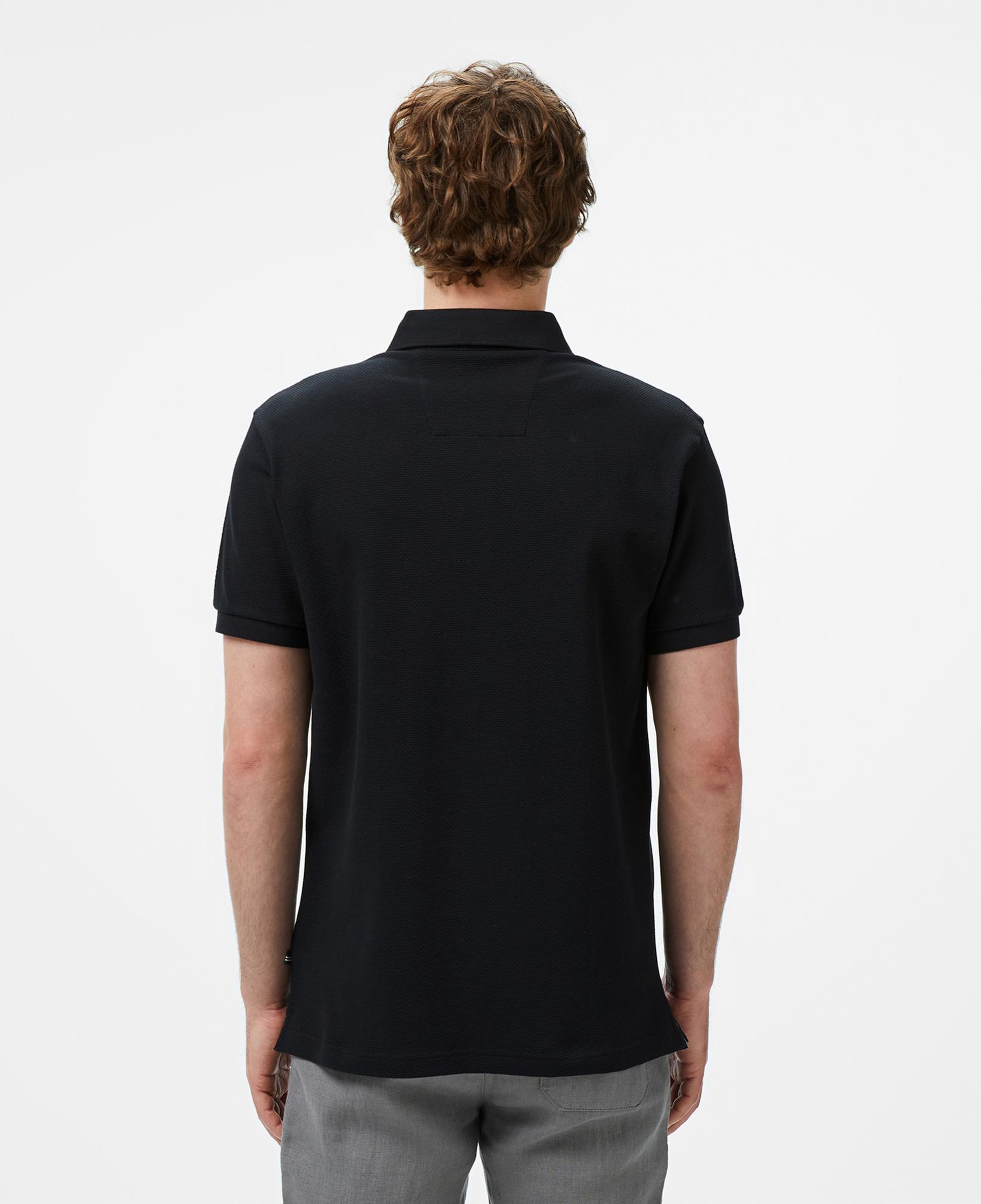 Nautica Erkek Siyah Classic Fit Polo Yaka T-Shirt