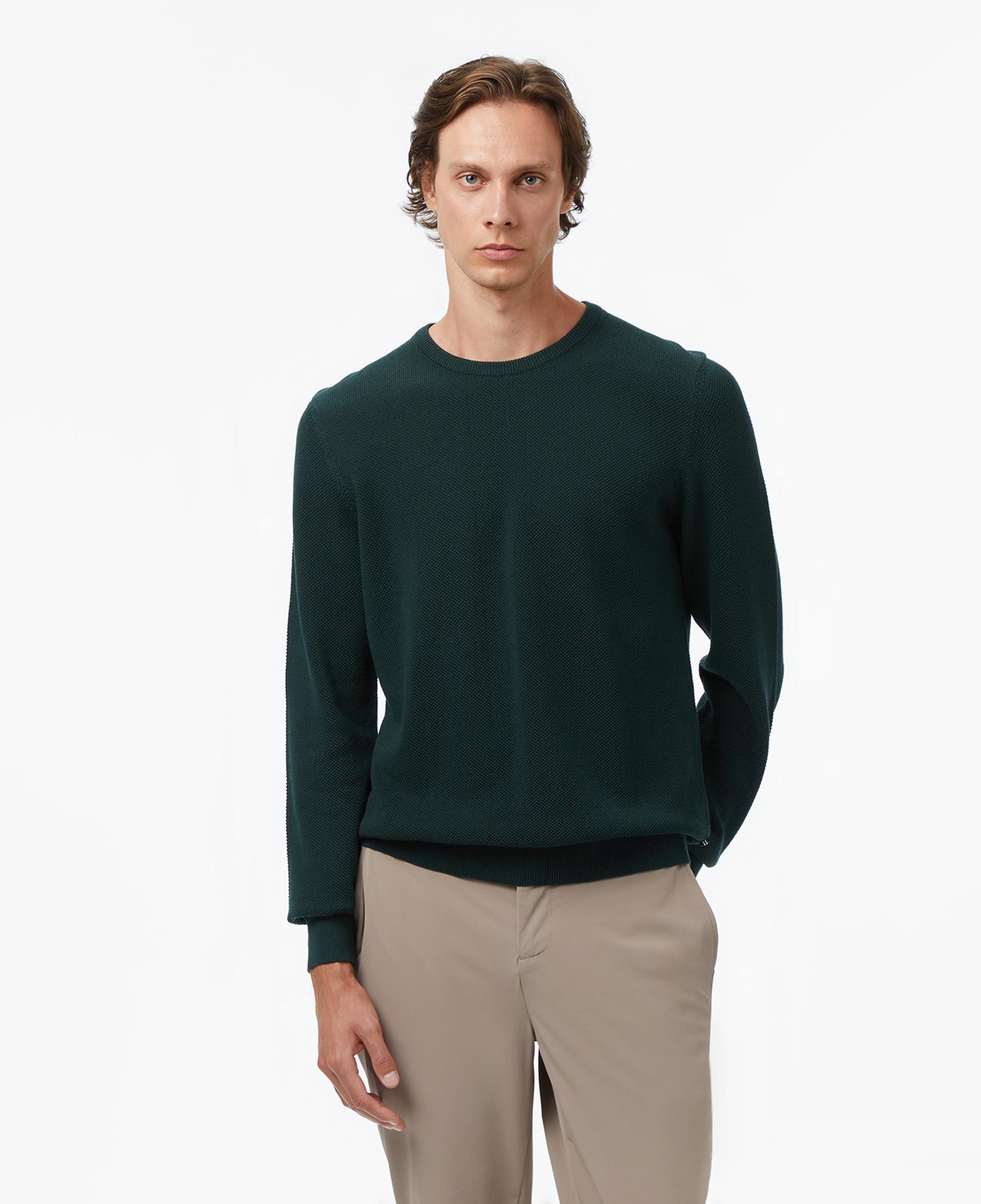 Nautica Erkek Yeşil Classic Fit Kazak