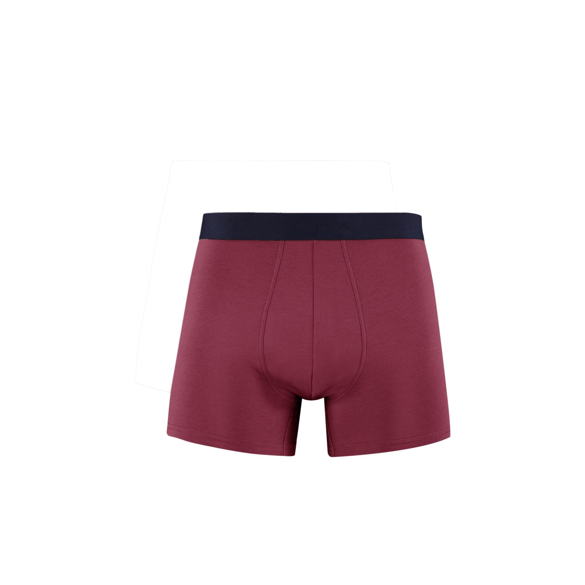Nautica Erkek Bordo Boxer
