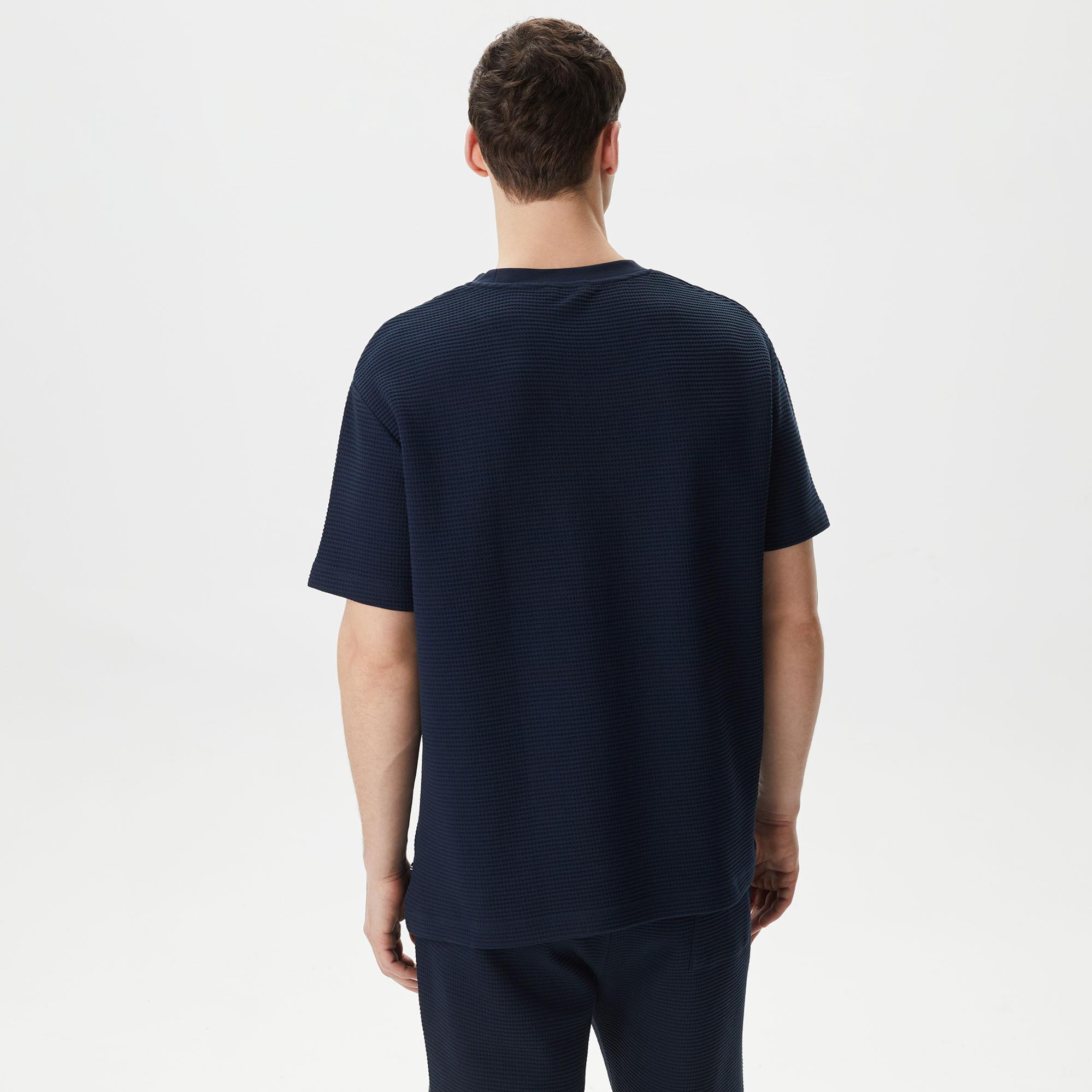 Nautica Erkek Lacivert Oversize T-Shirt