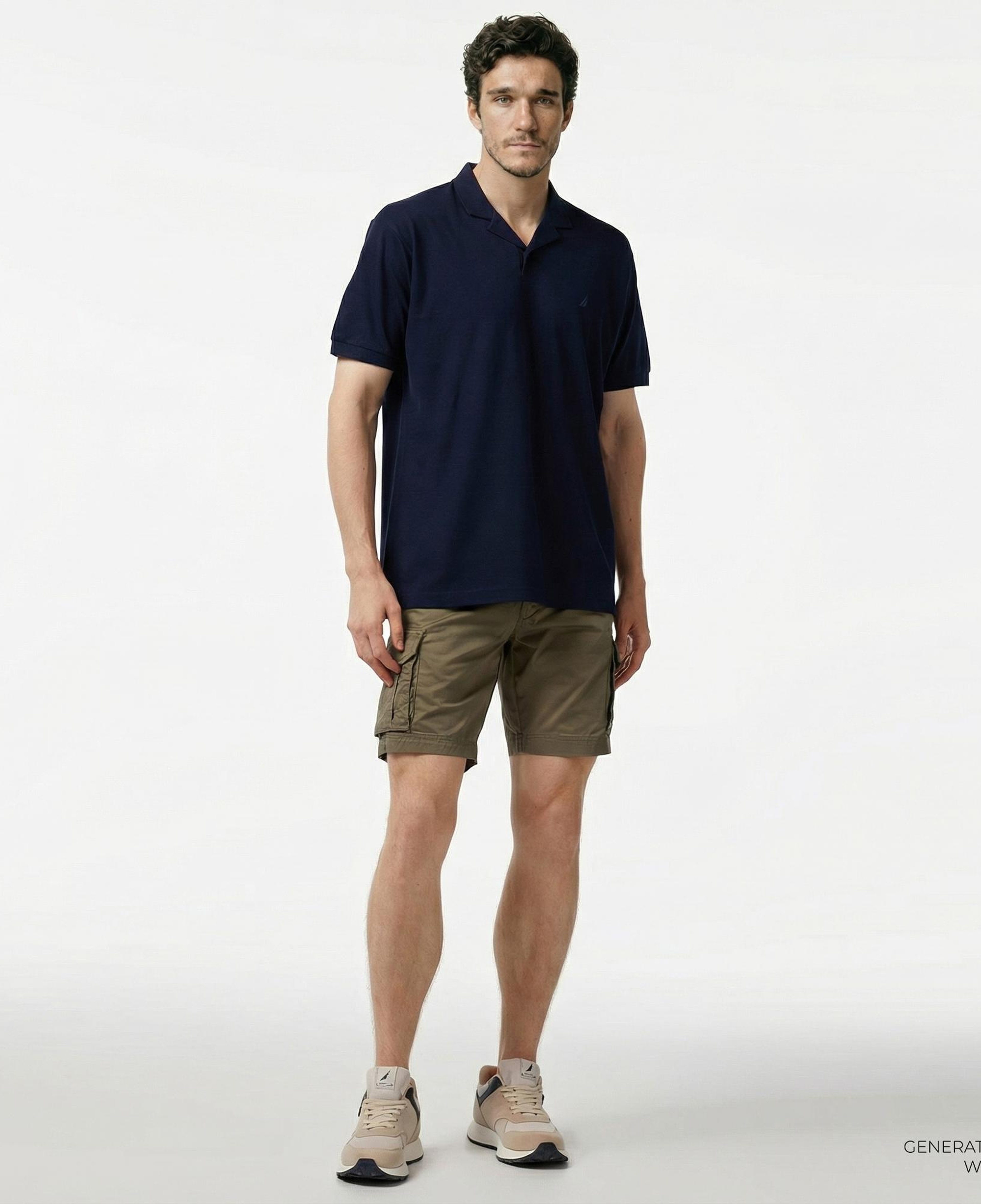 Nautica Erkek Yeşil Regular Fit Şort