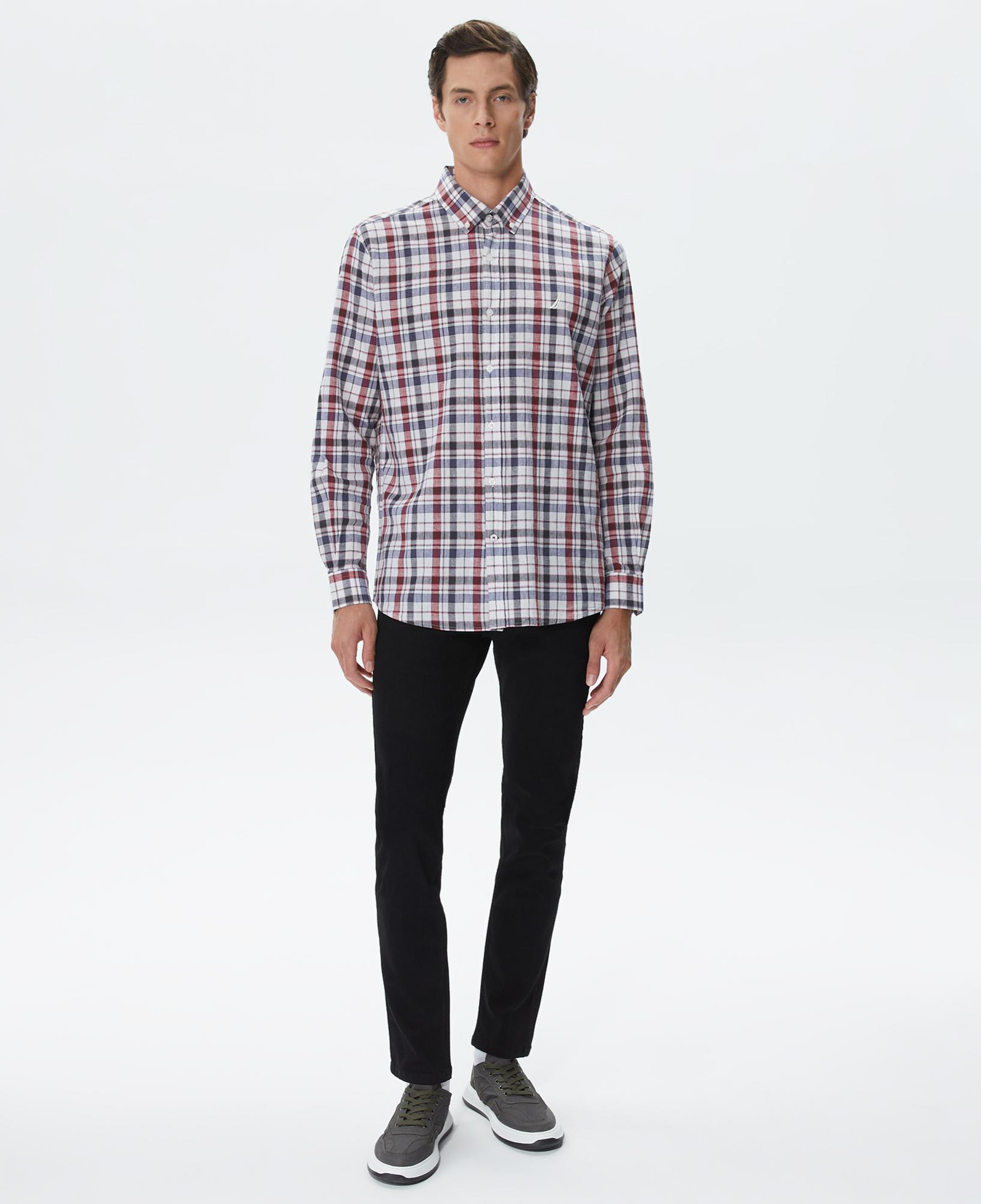 Nautica Erkek Siyah Slim Fit Jean Pantolon