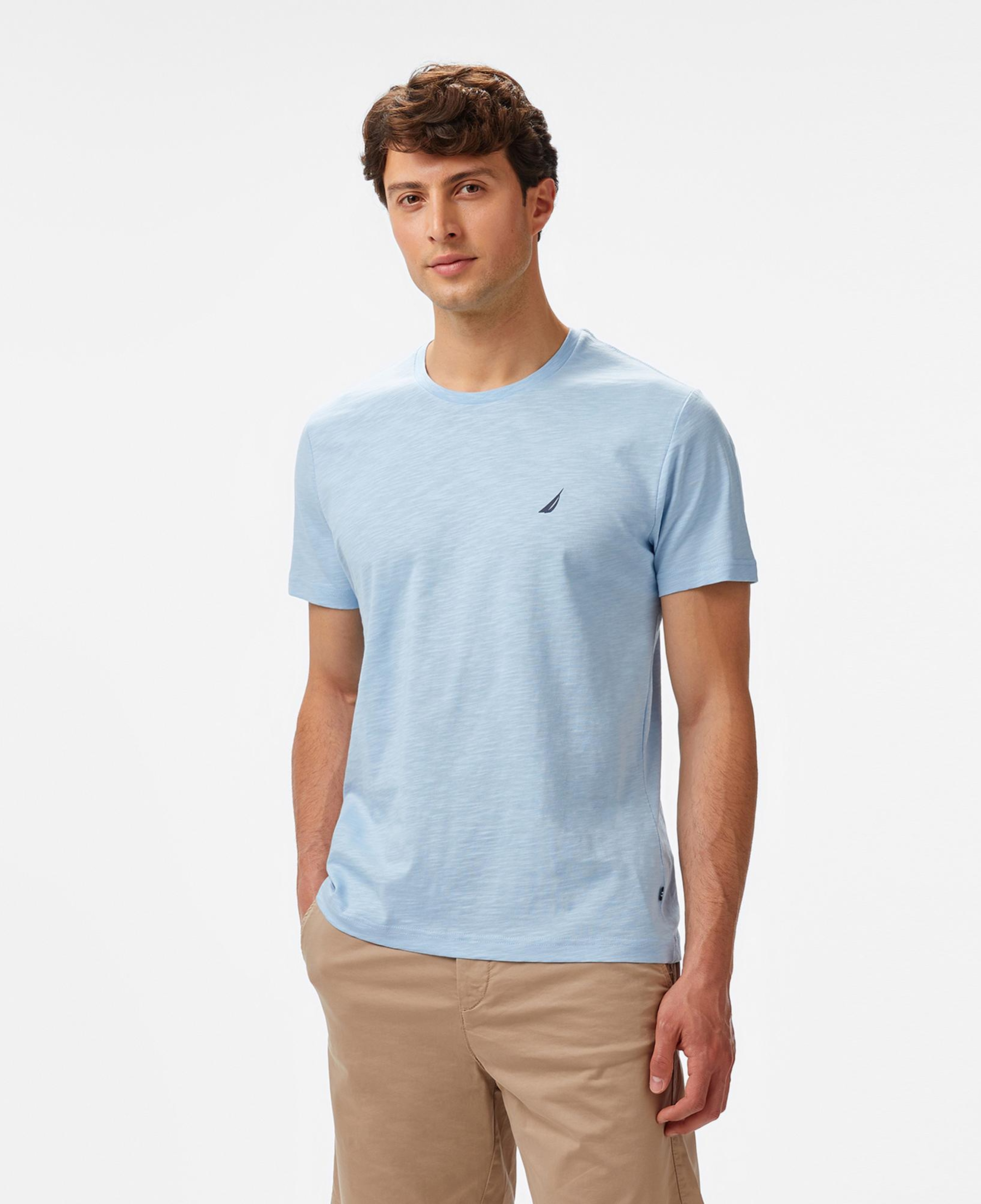Nautica Erkek Mavi Regular Fit T-Shirt