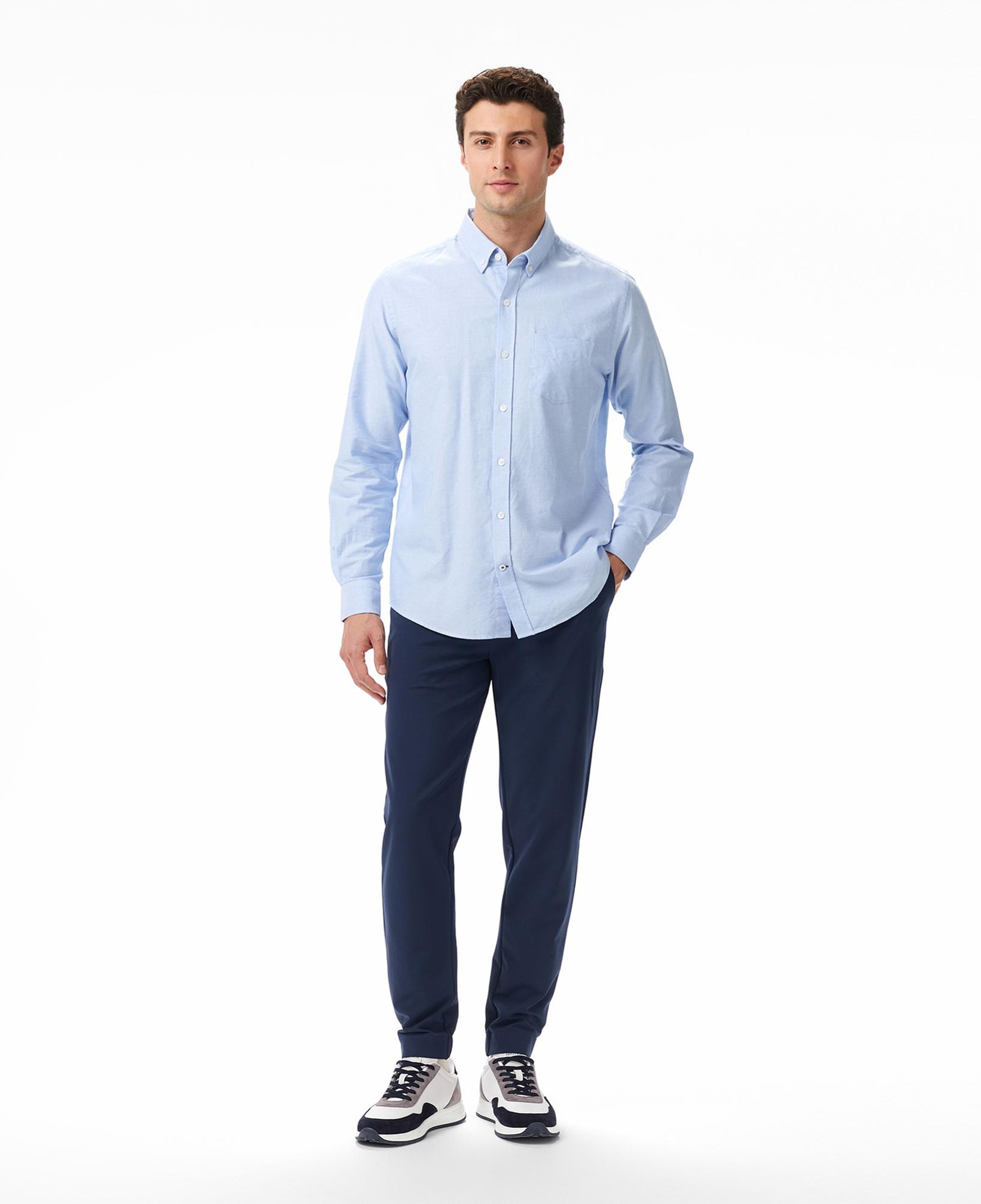 Nautica Erkek Mavi Classic Fit Gömlek