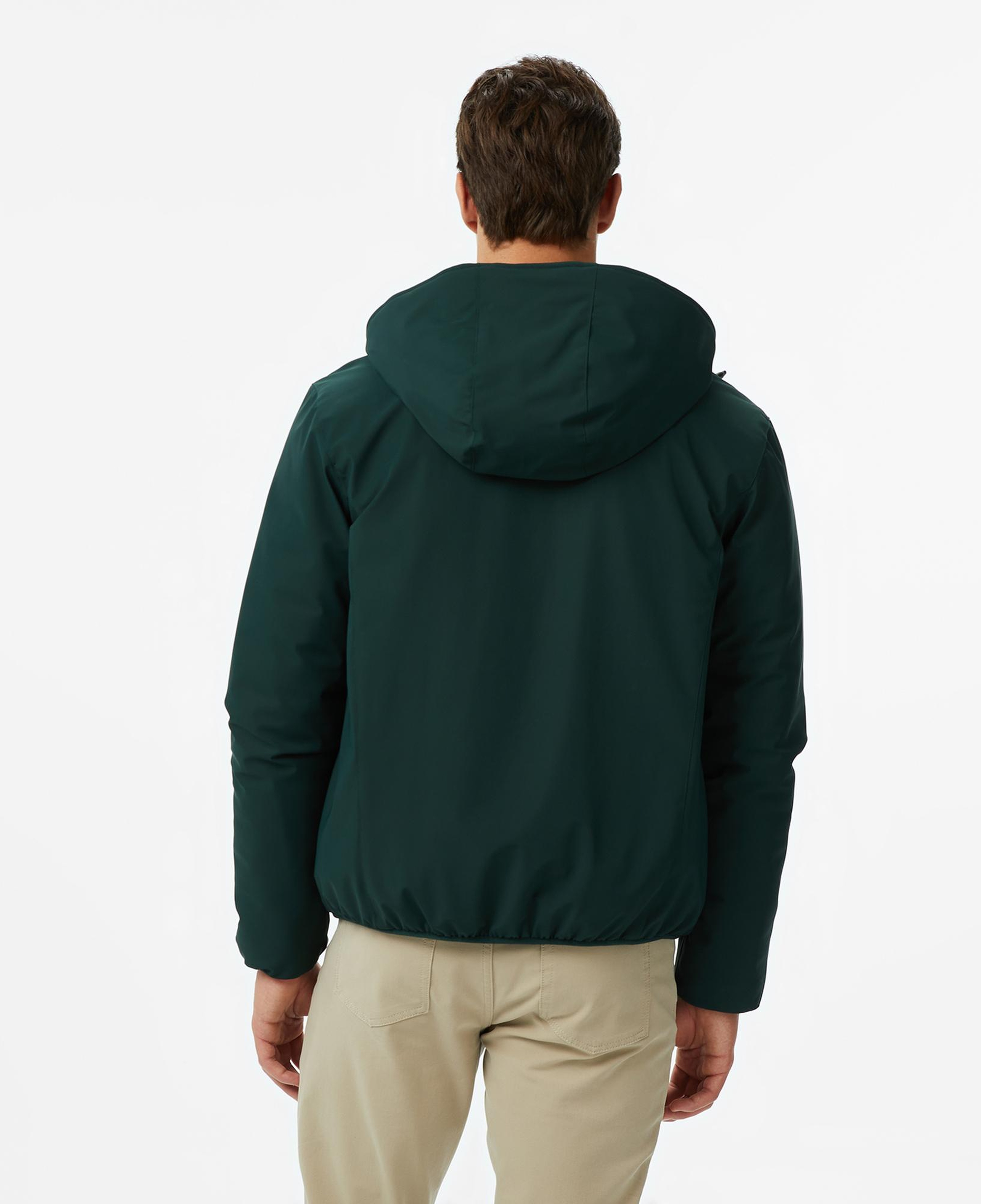 Nautica Erkek Yeşil Regular Fit Çift Taraflı Mont