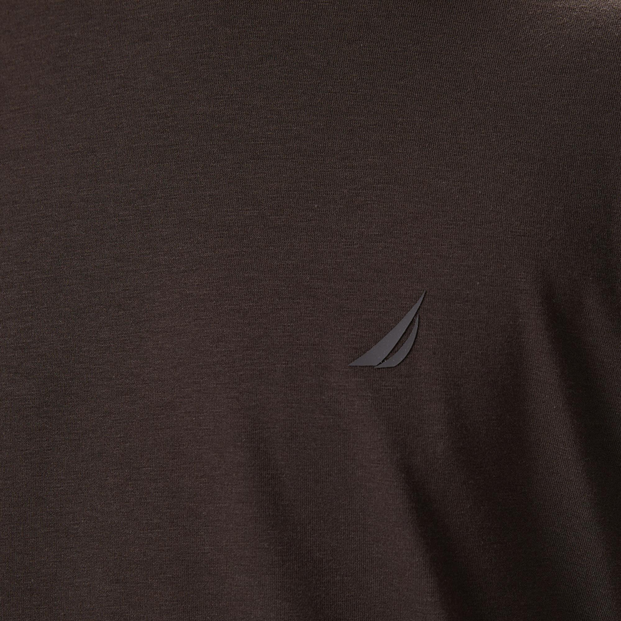 Nautica Erkek Kahverengi Regular Fit T-Shirt