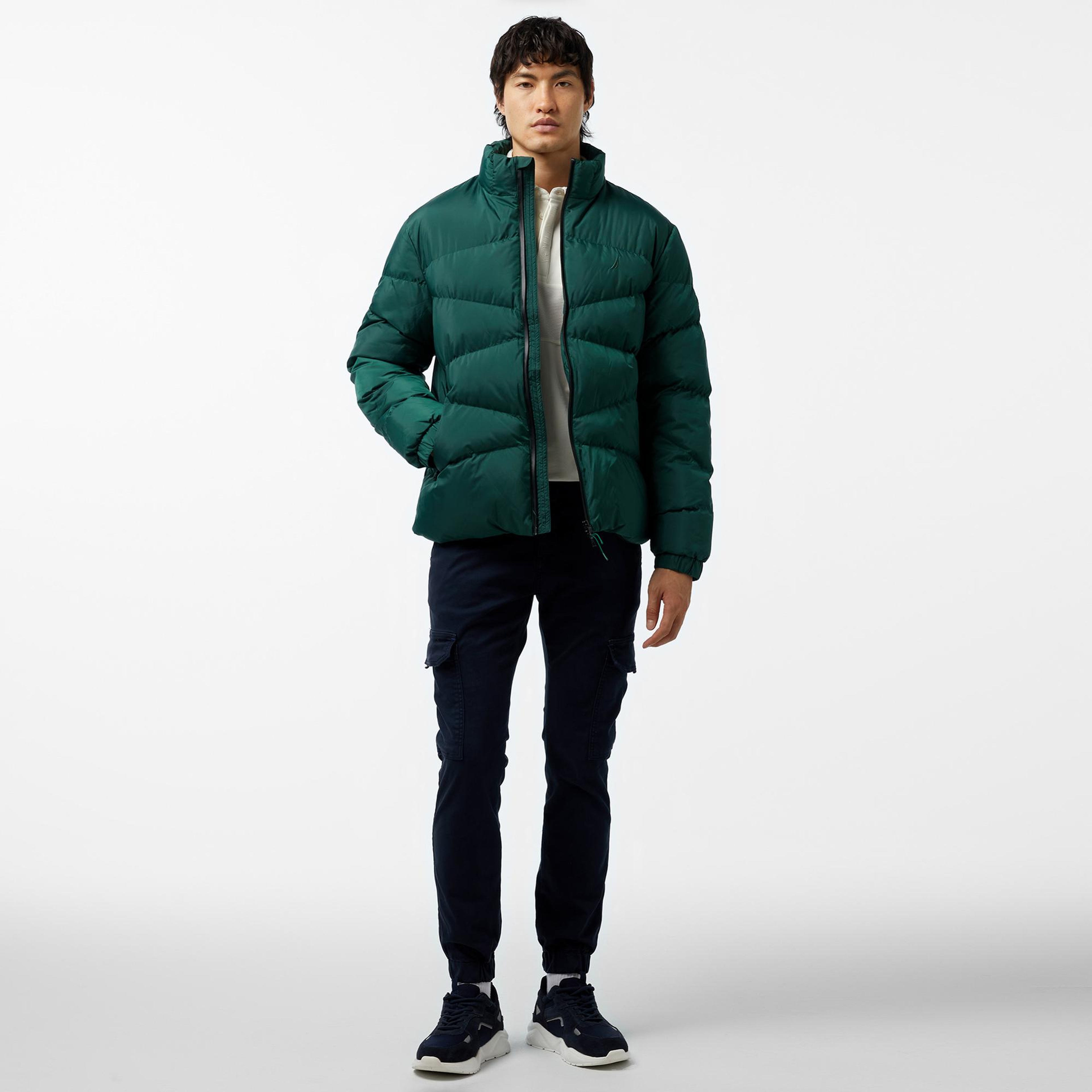 Nautica Erkek Yeşil Mont