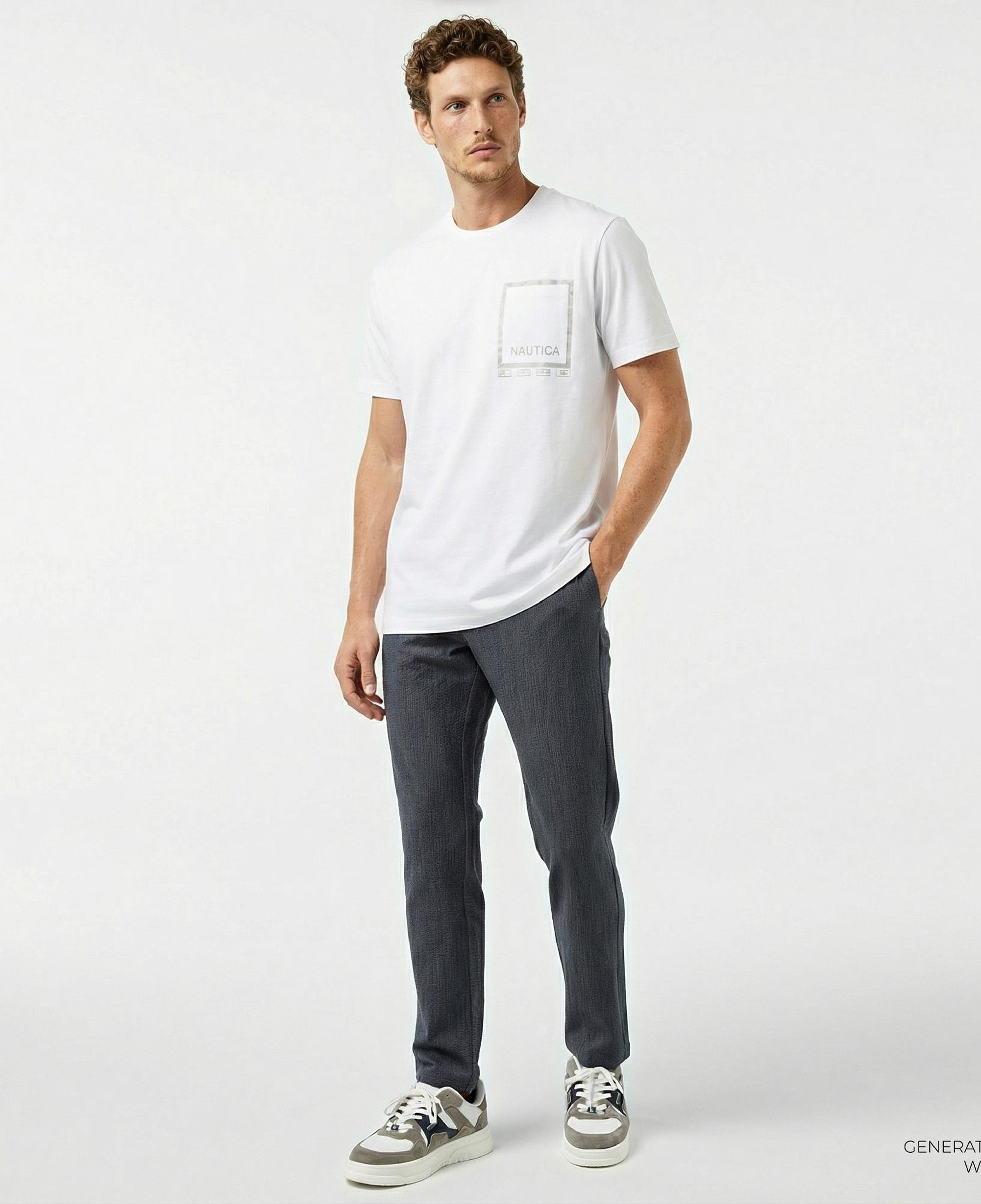 Nautica Erkek Gri Jogger Pantolon