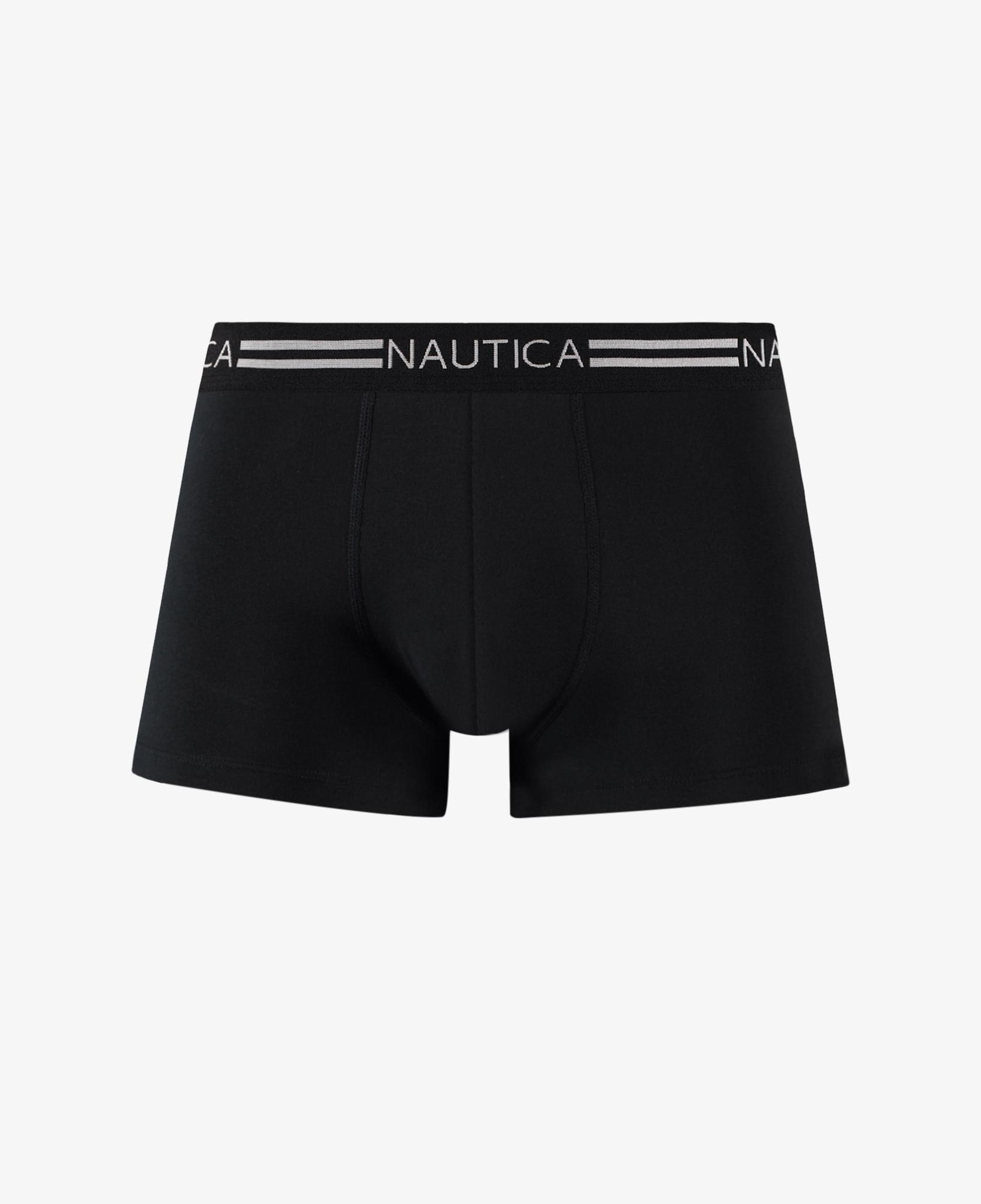 Nautica Erkek Siyah Standart Fit 3'lü Boxer